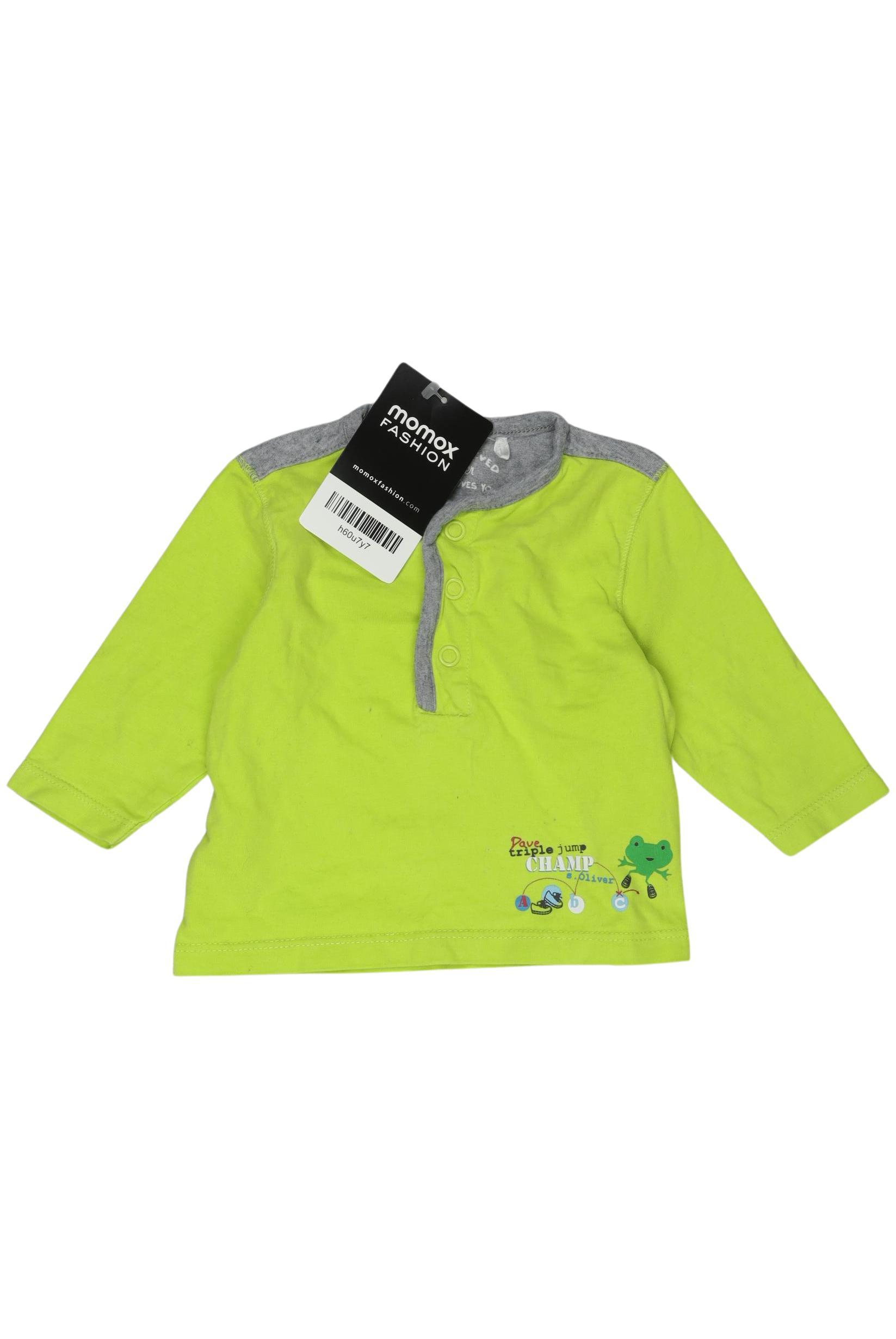 

s.Oliver Jungen Langarmshirt, hellgrün, Gr. 50/56