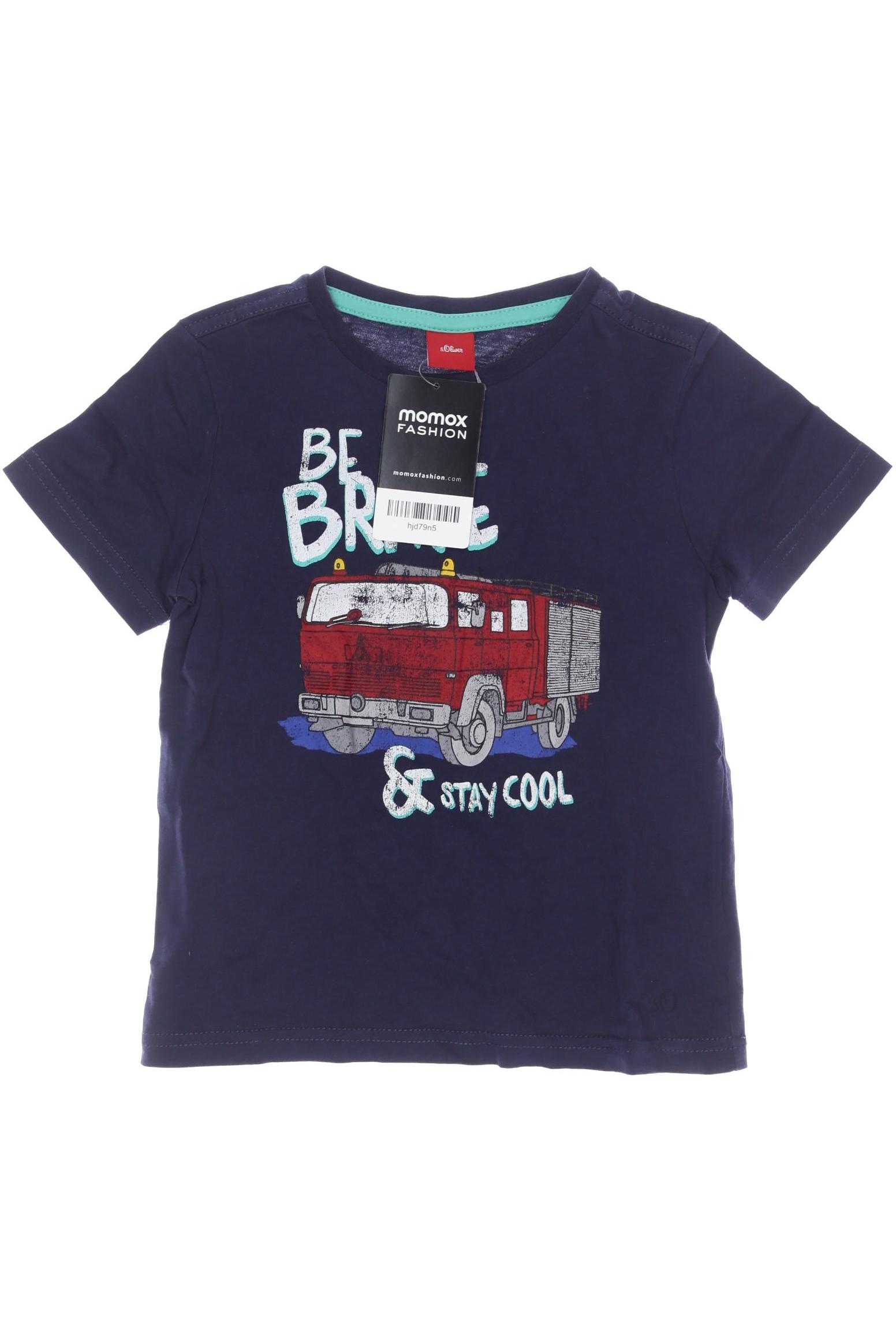 

s.Oliver Herren T-Shirt, marineblau, Gr. 104