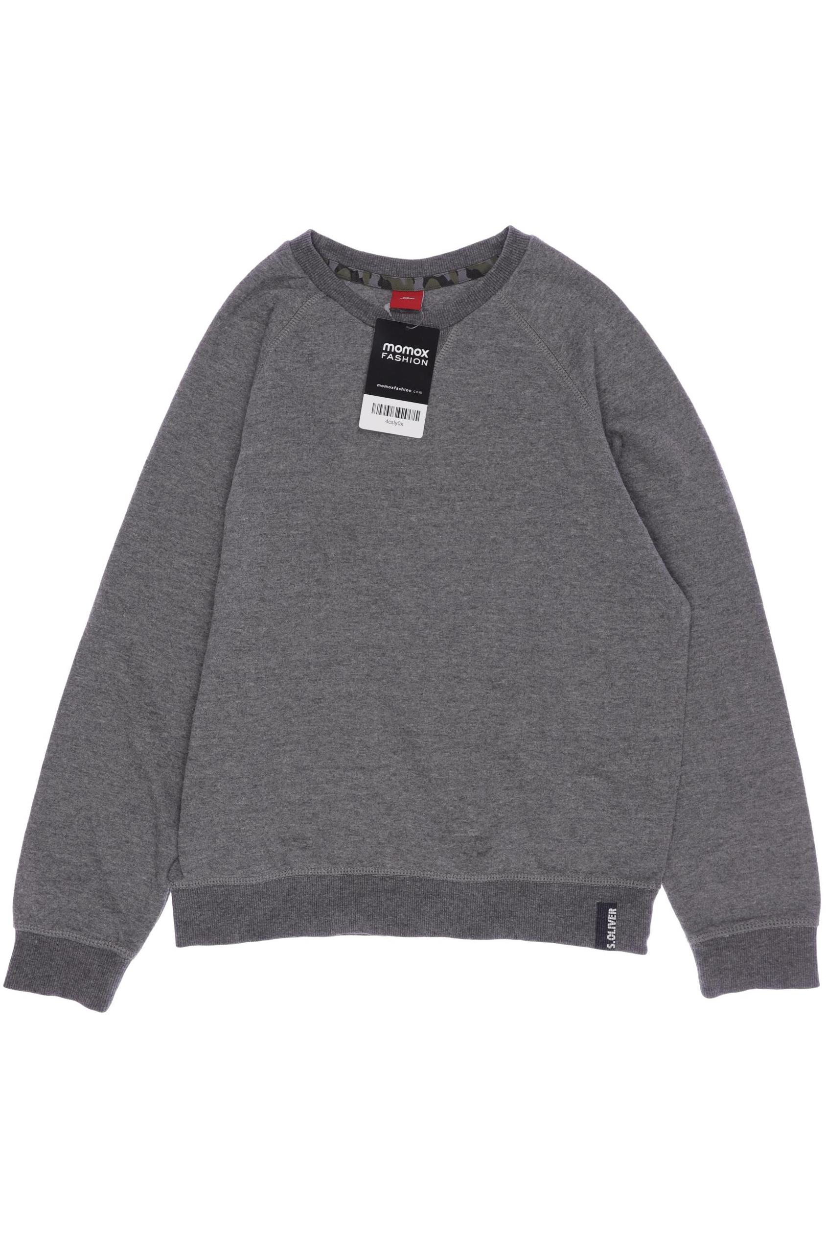 

s.Oliver Herren Hoodies & Sweater, grau, Gr. 152