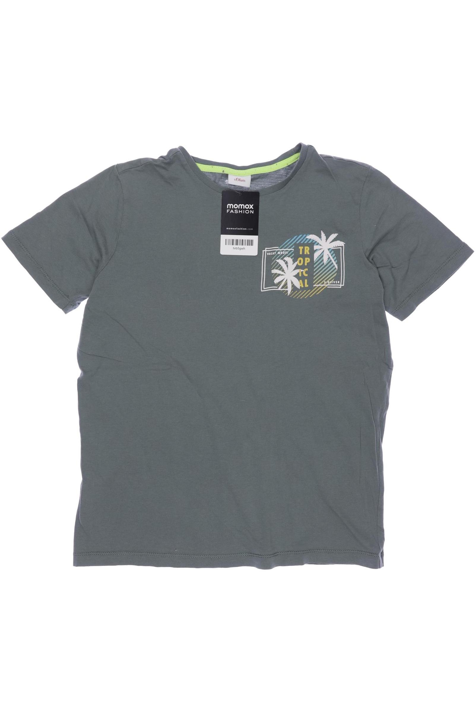 

s.Oliver Herren T-Shirt, grün, Gr. 152