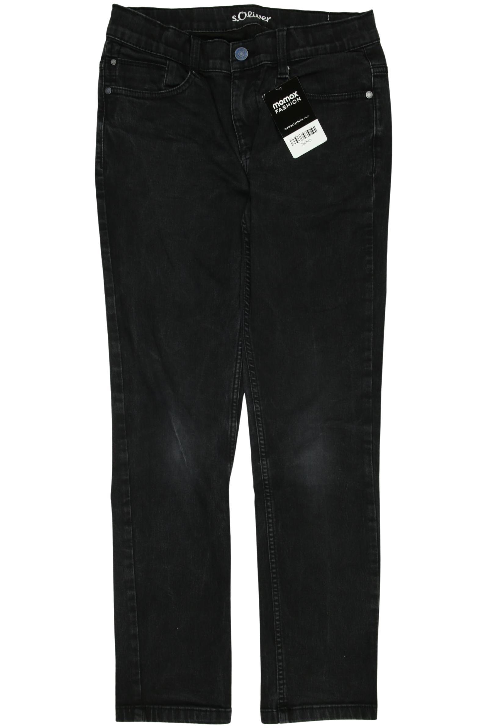 

s.Oliver Herren Jeans, schwarz, Gr. 152
