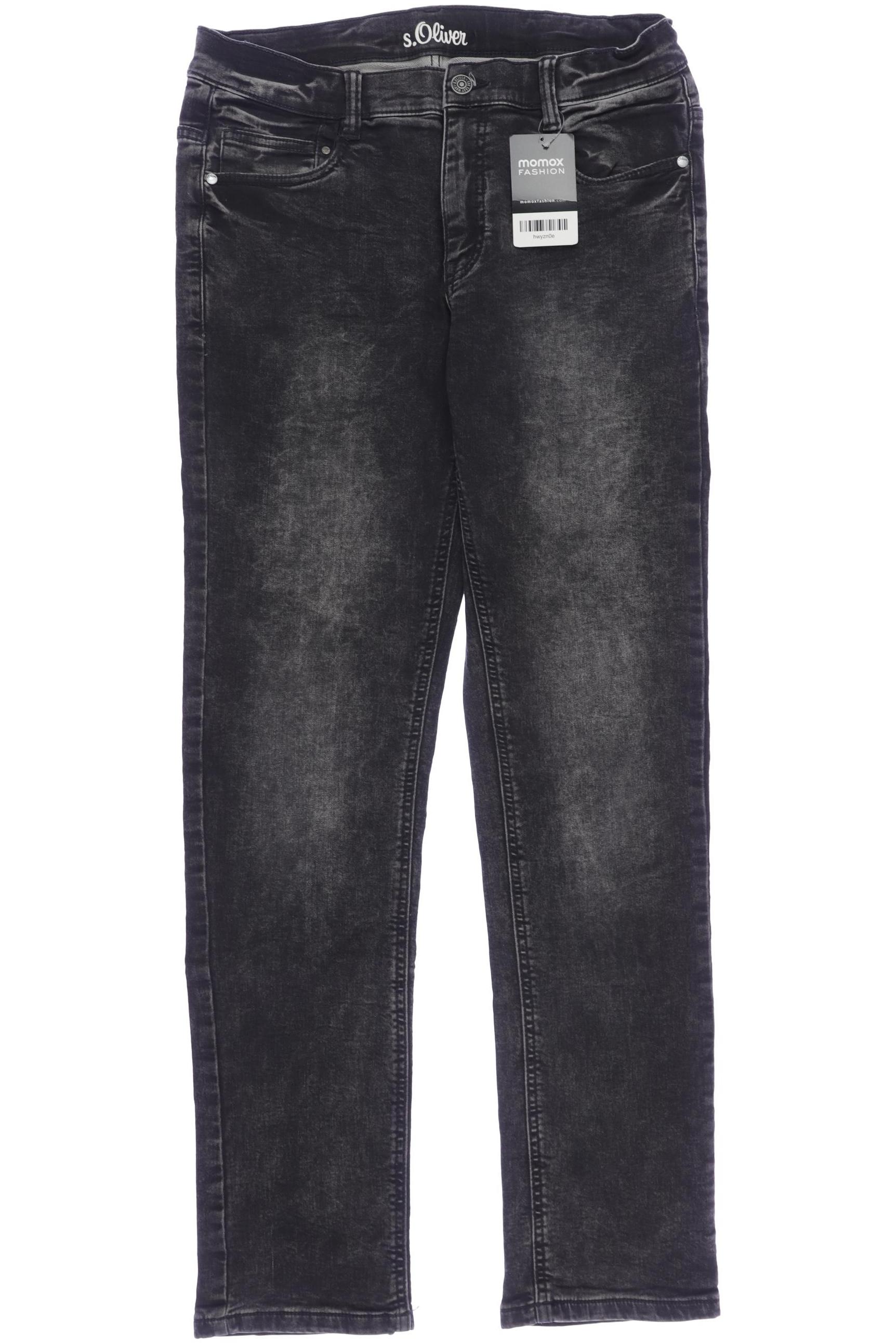

s.Oliver Jungen Jeans, schwarz