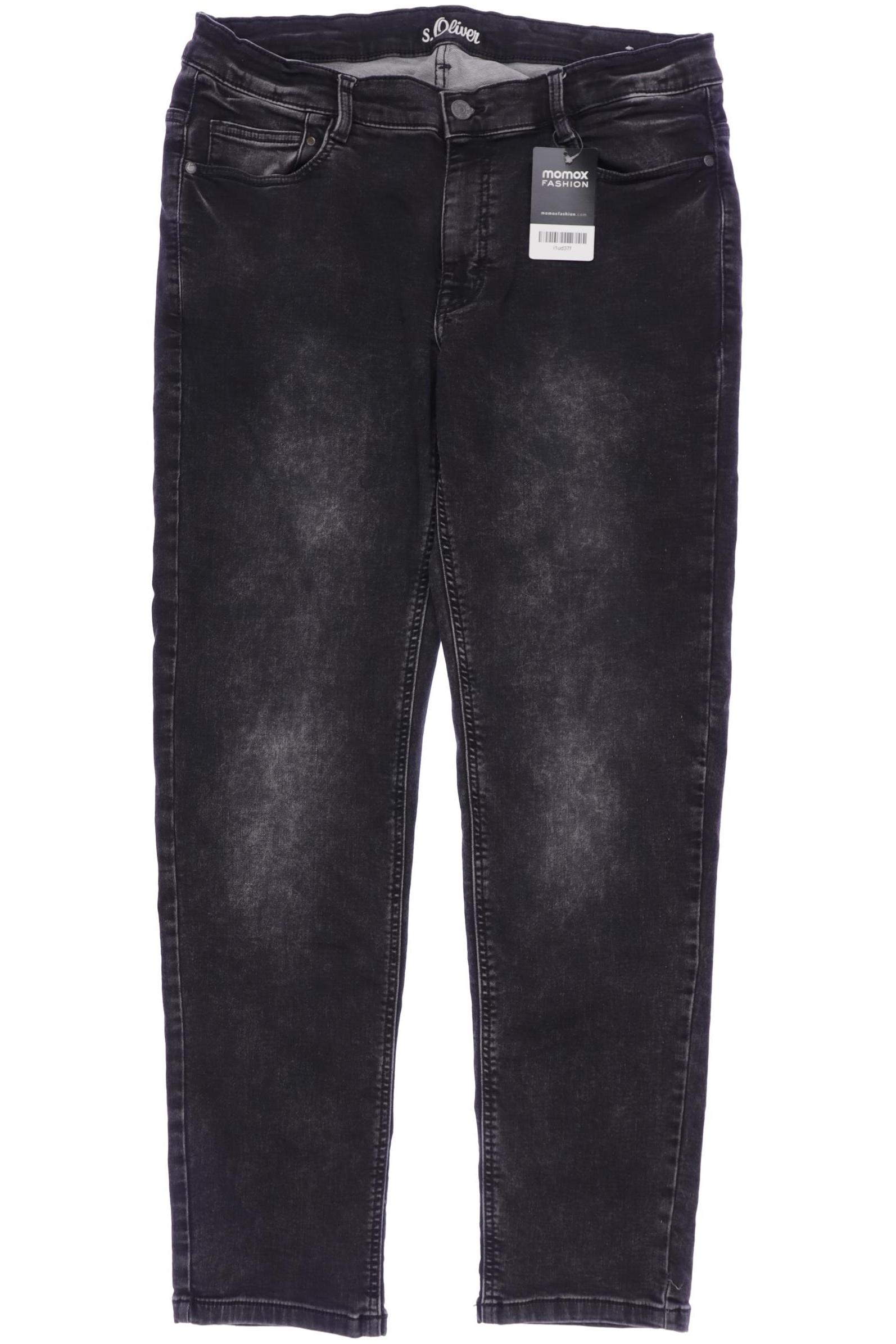 

s.Oliver Herren Jeans, schwarz, Gr. 170