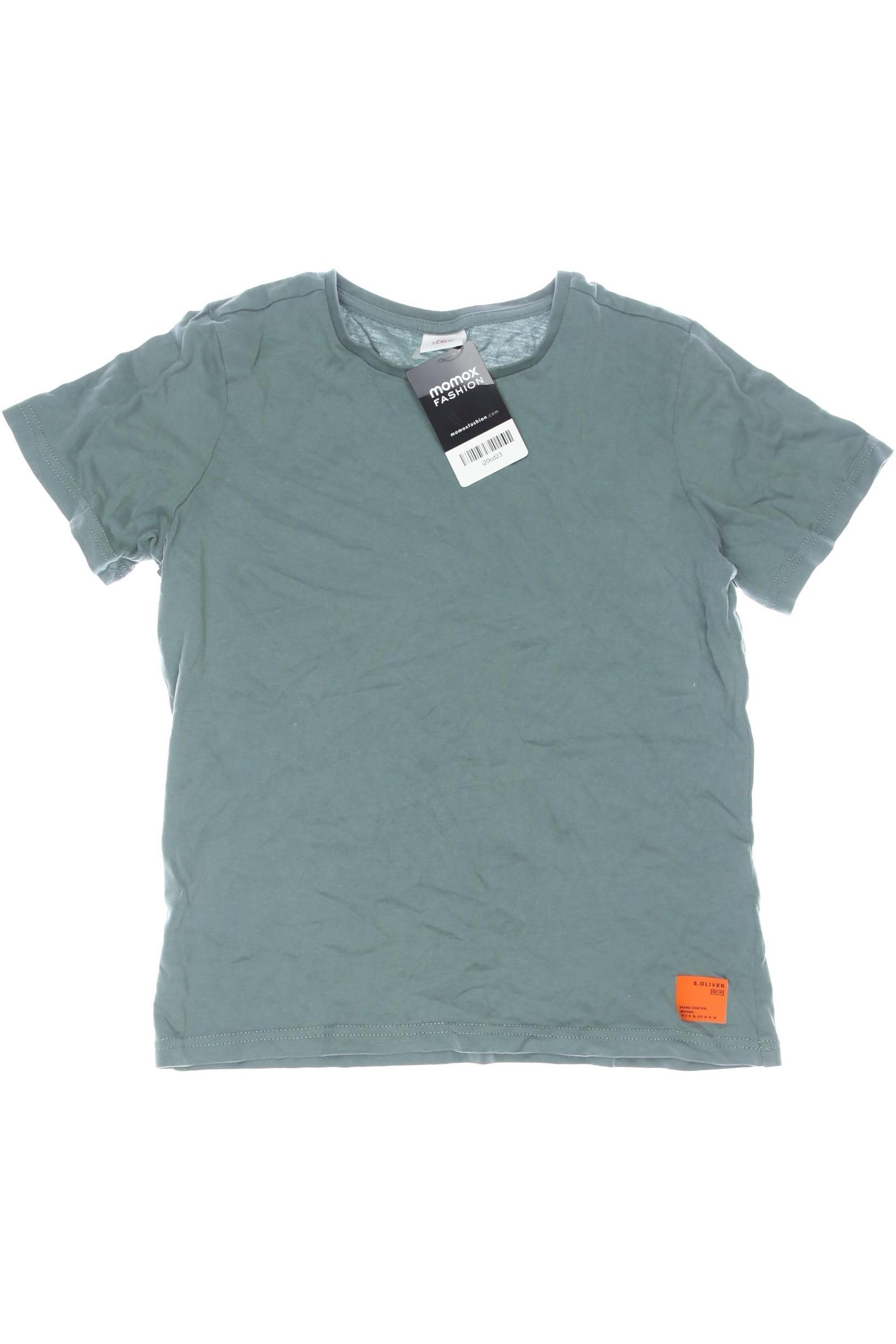 

s.Oliver Herren T-Shirt, grün, Gr. 140