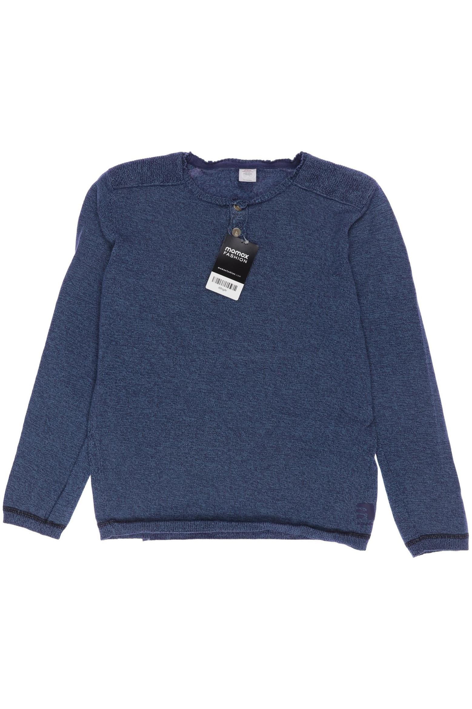 

s.Oliver Herren Pullover, blau, Gr. 164