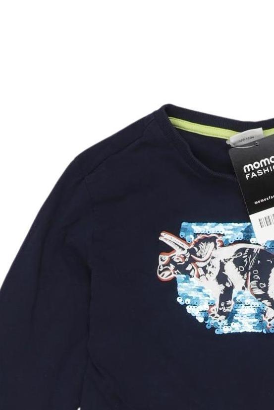 Thumbnail - s.Oliver Jungen Langarmshirt, marineblau, Gr. 128