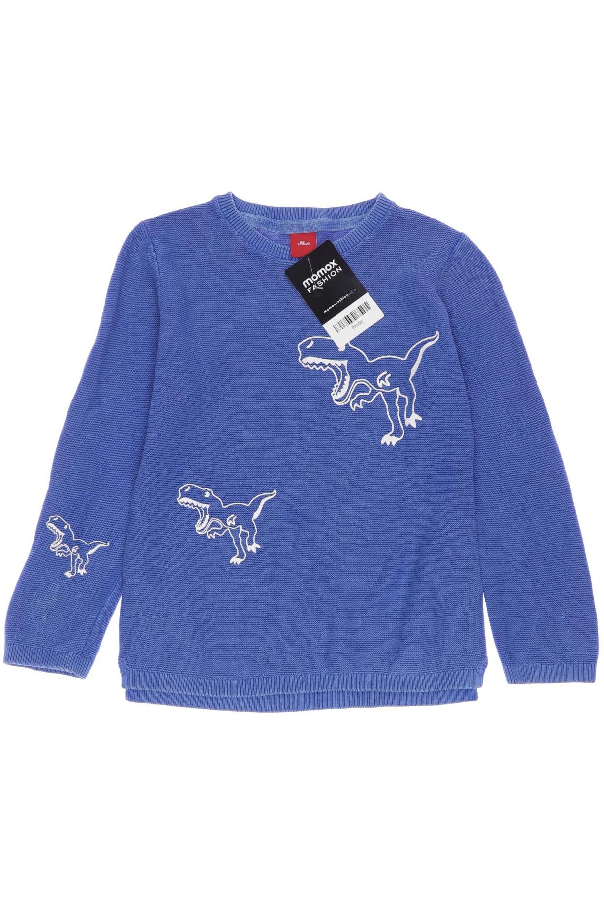 

s.Oliver Herren Pullover, blau, Gr. 116