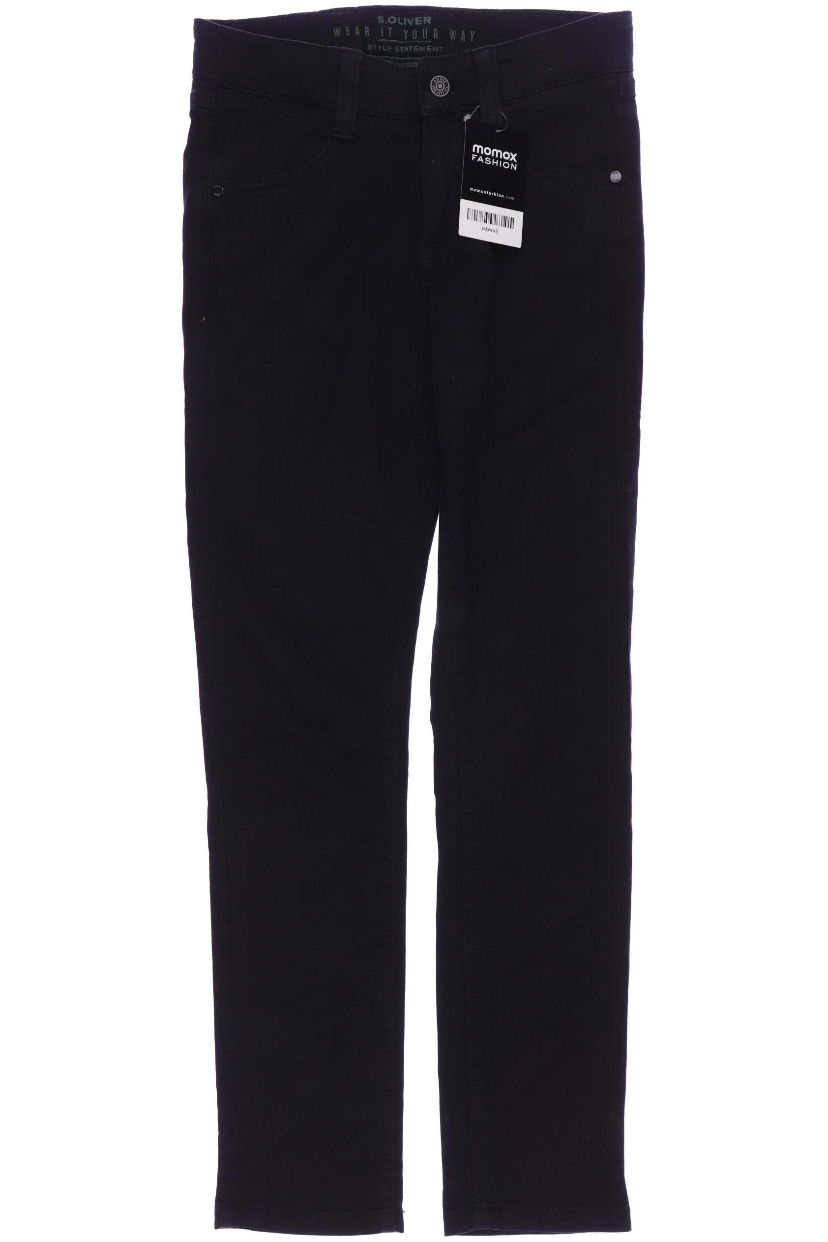 

s.Oliver Herren Jeans, schwarz, Gr. 146