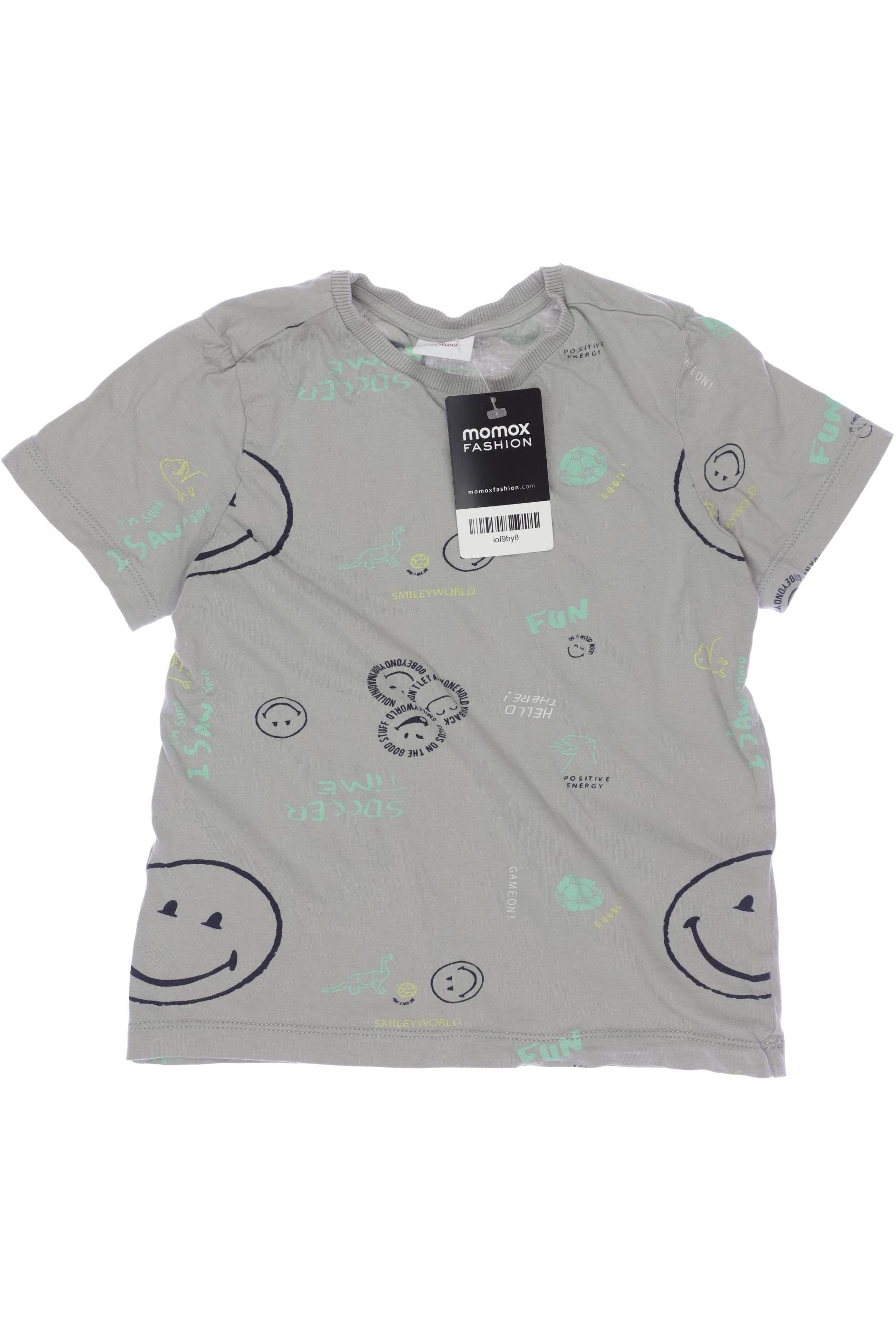

s.Oliver Herren T-Shirt, grau, Gr. 116