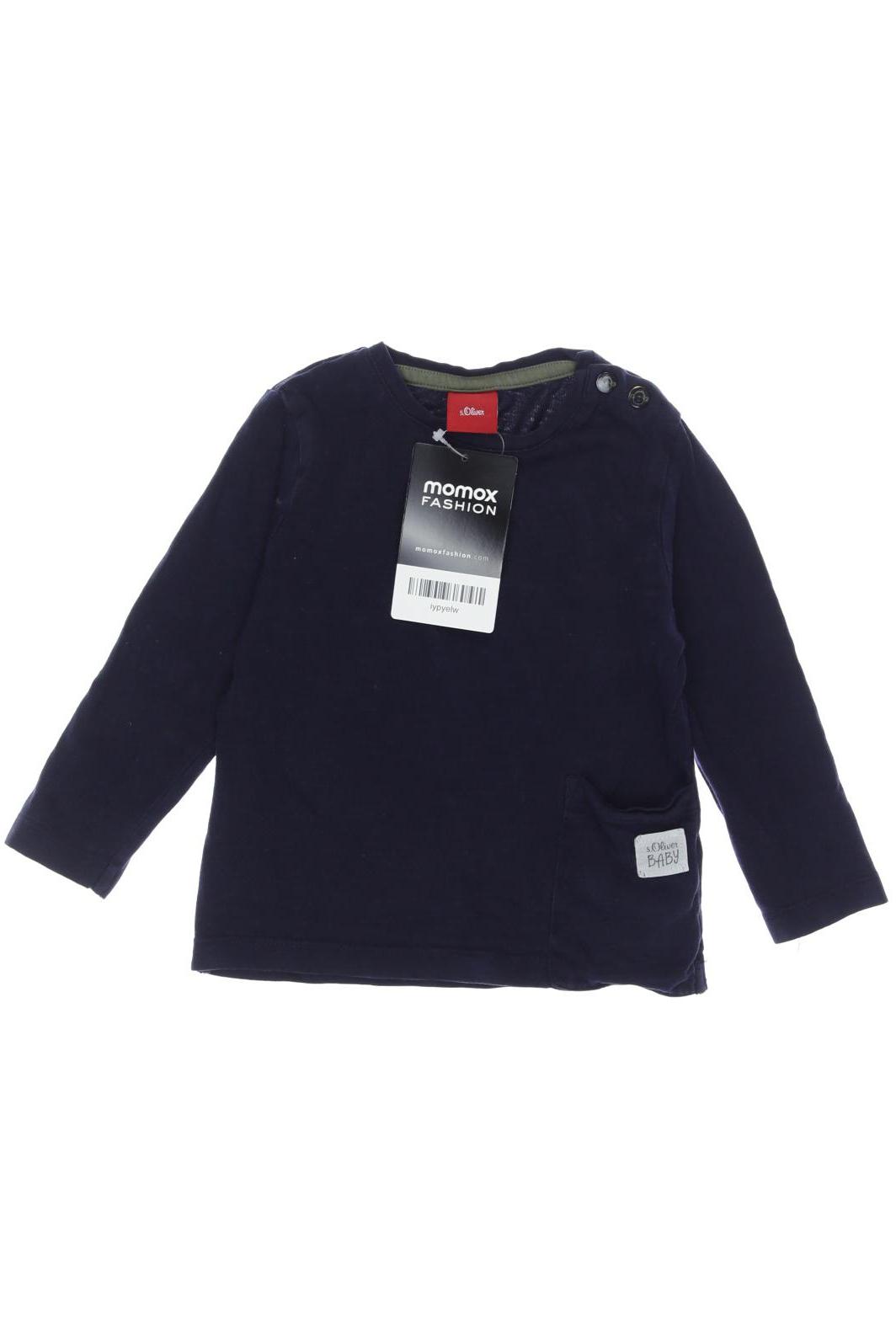 

s.Oliver Herren Langarmshirt, marineblau, Gr. 68