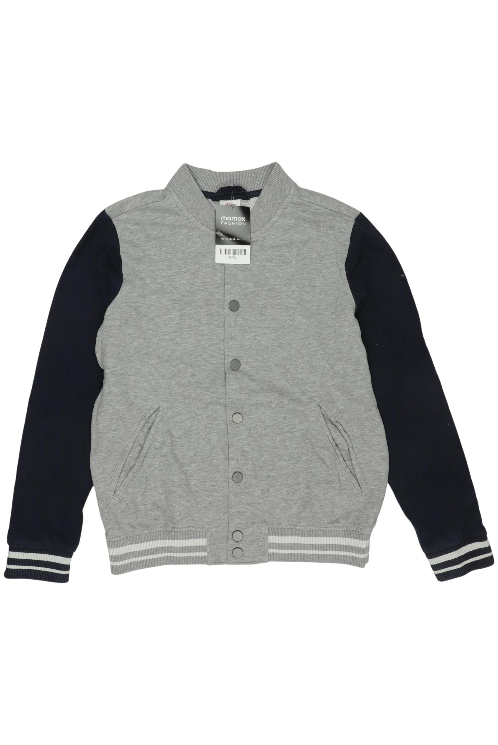 

s.Oliver Herren Hoodies & Sweater, grau, Gr. 152