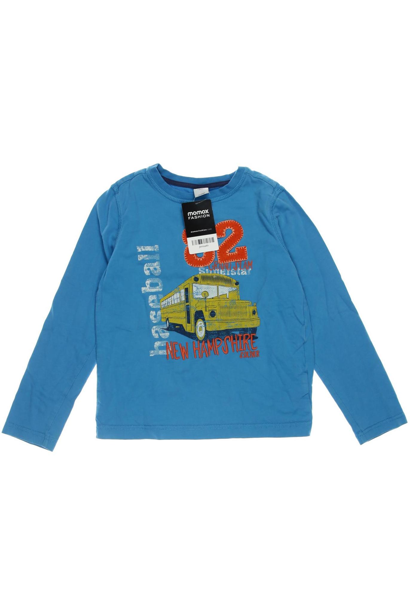 

s.Oliver Herren Langarmshirt, blau, Gr. 128