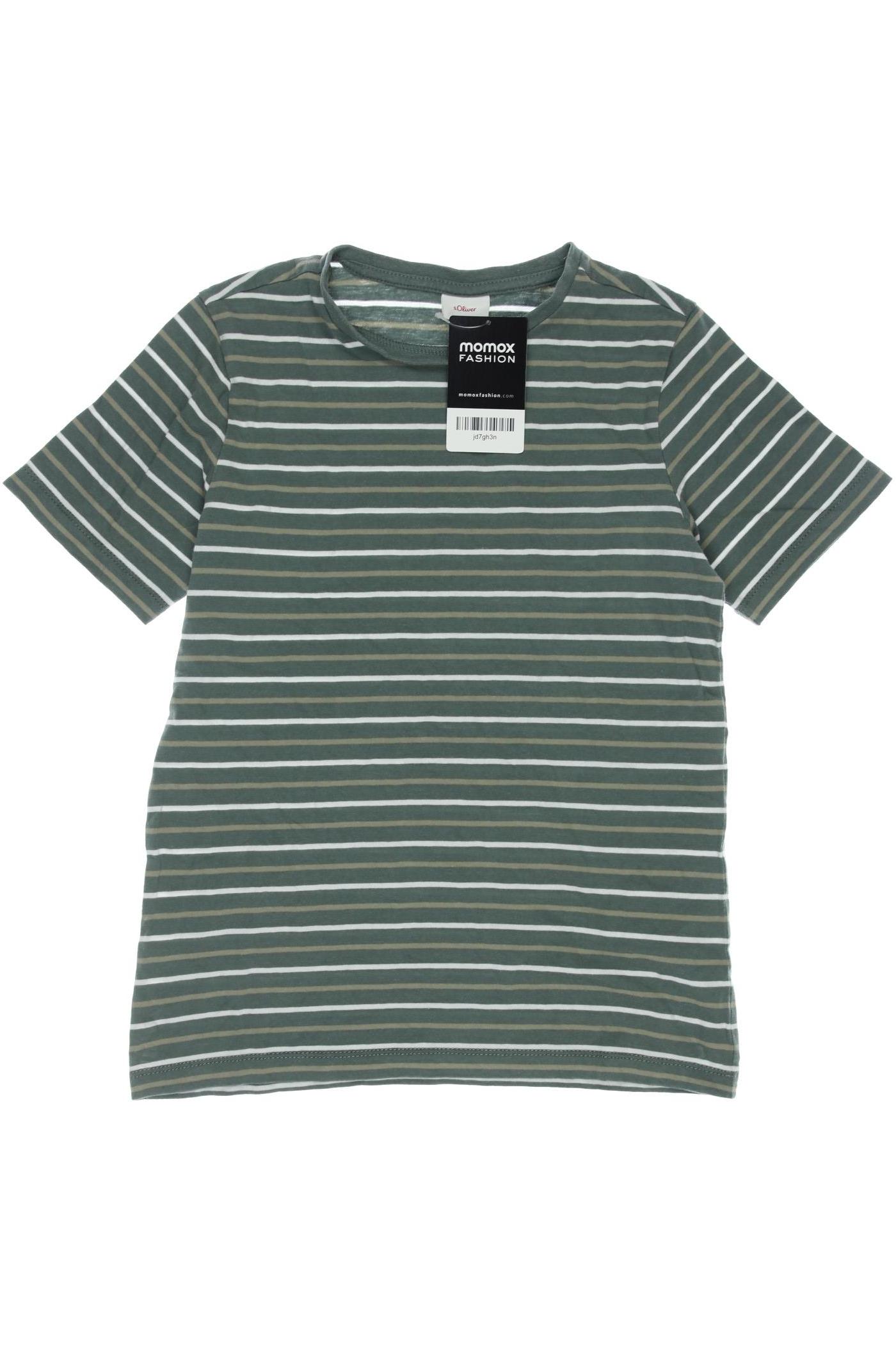 

s.Oliver Herren T-Shirt, grün, Gr. 140
