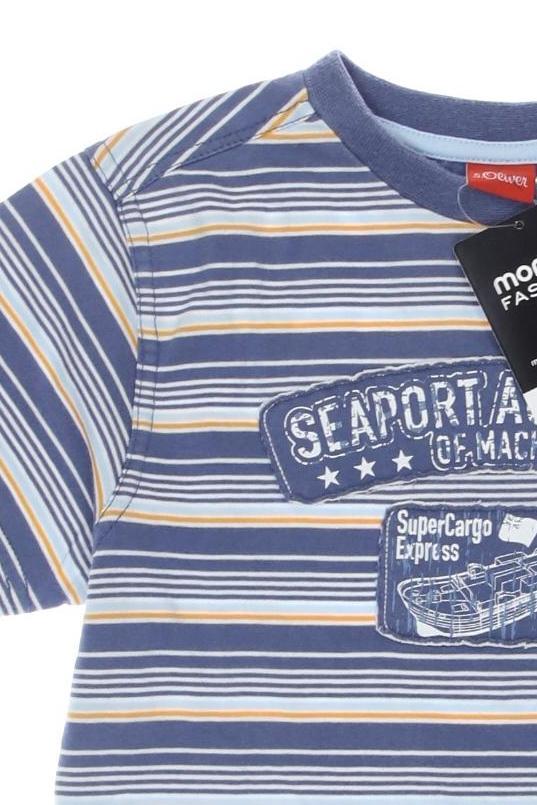 Thumbnail - s.Oliver Jungen T-Shirt, blau, Gr. 104