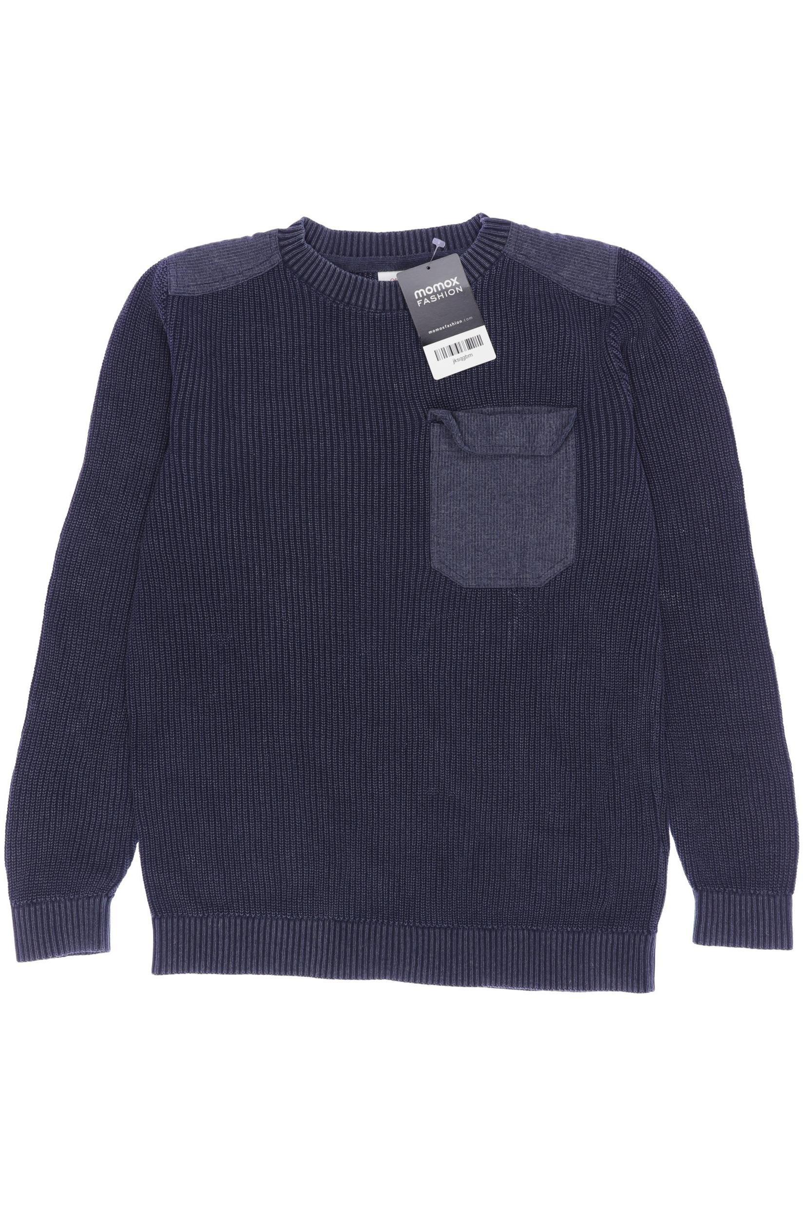 

s.Oliver Herren Pullover, blau, Gr. 140