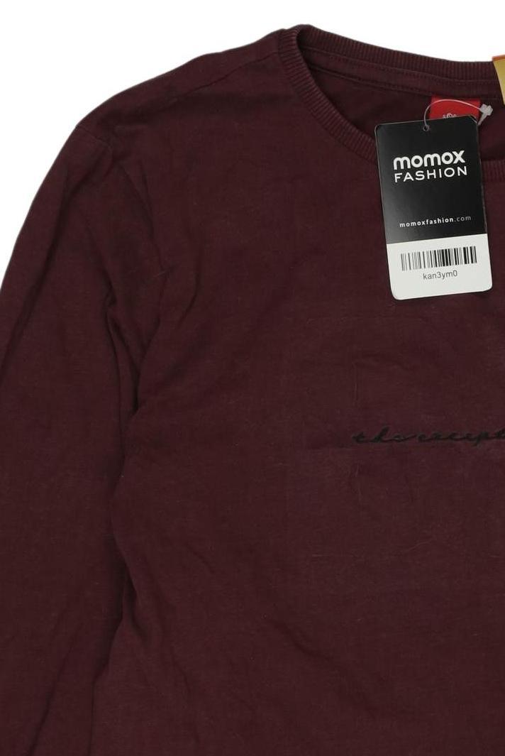 Thumbnail - s.Oliver Jungen Langarmshirt, bordeaux, Gr. 176