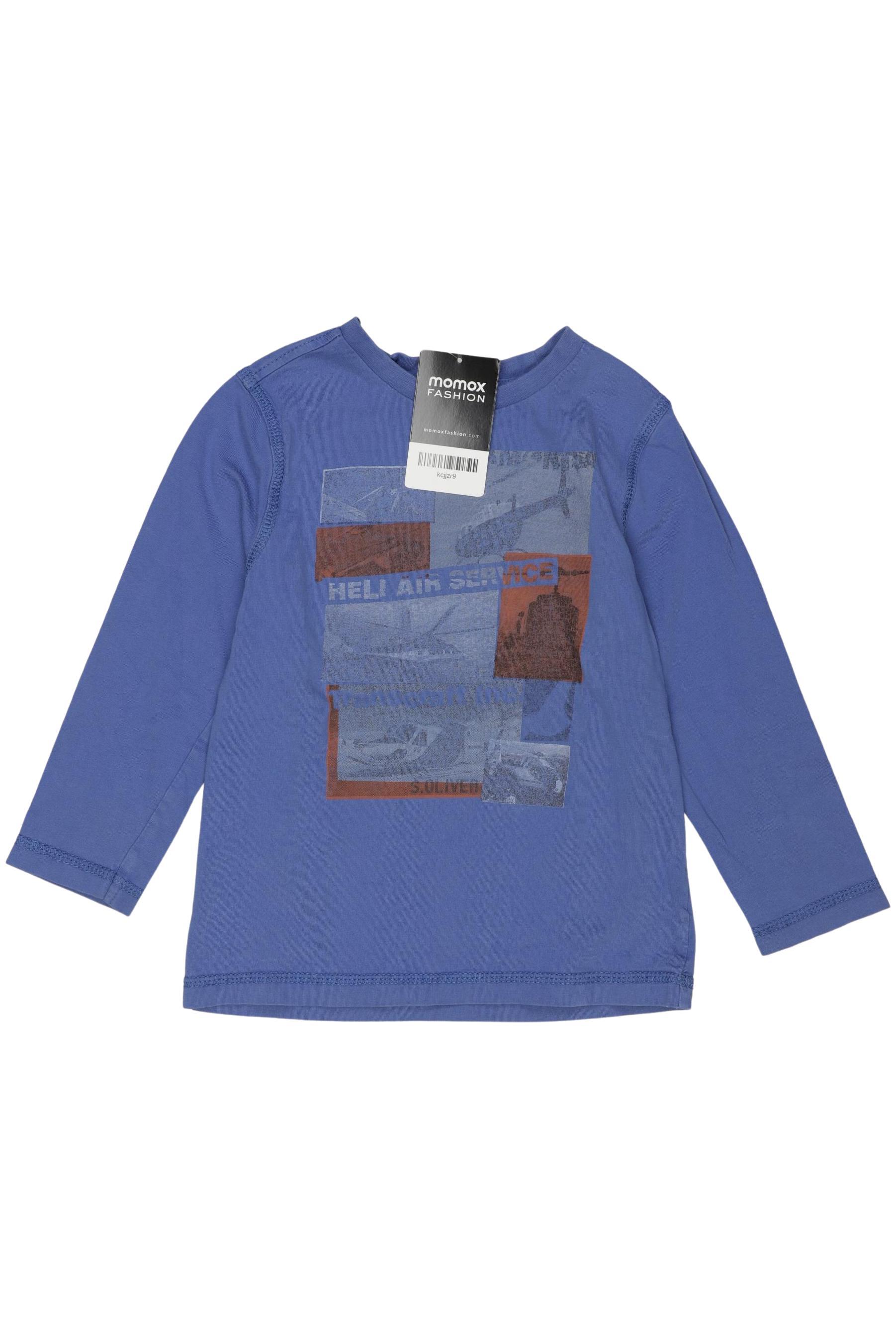 

s.Oliver Jungen Langarmshirt, blau, Gr. 104