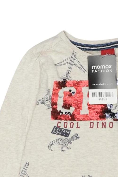 Thumbnail - s.Oliver Jungen Langarmshirt, beige, Gr. 128