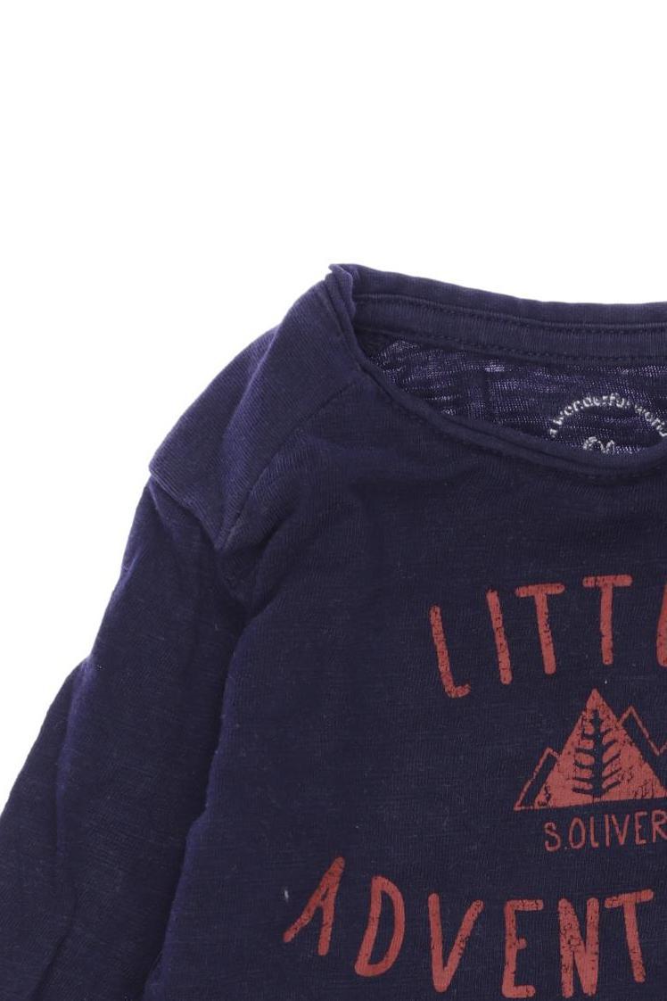 Thumbnail - s.Oliver Jungen Langarmshirt, marineblau, Gr. 62