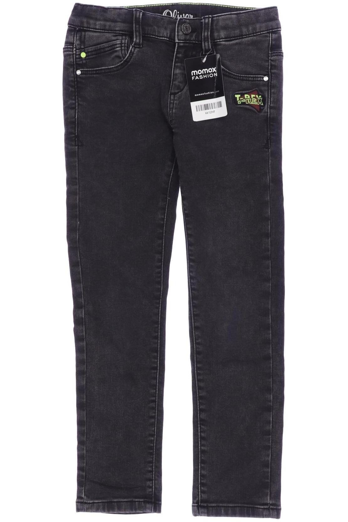 

s.Oliver Herren Jeans, schwarz, Gr. 116