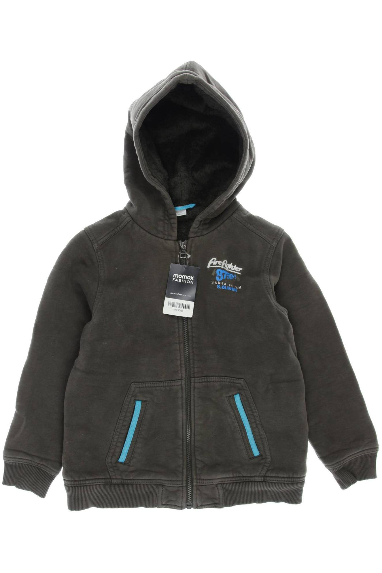 

s.Oliver Herren Hoodies & Sweater, grau, Gr. 128