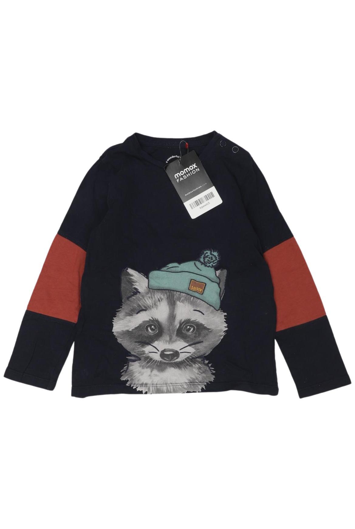 

s.Oliver Jungen Langarmshirt, marineblau, Gr. 92