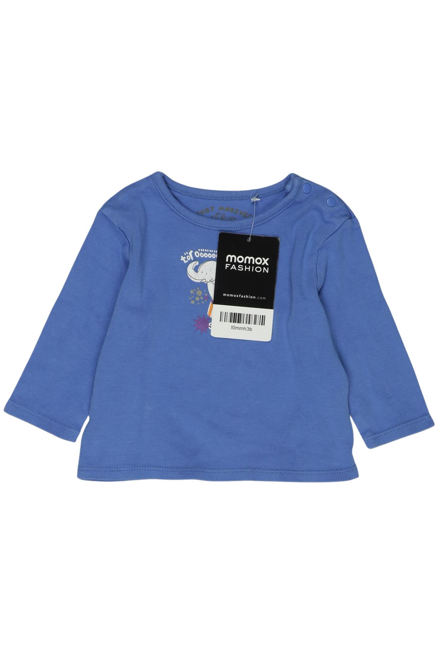 

s.Oliver Jungen Langarmshirt, blau, Gr. 50/56