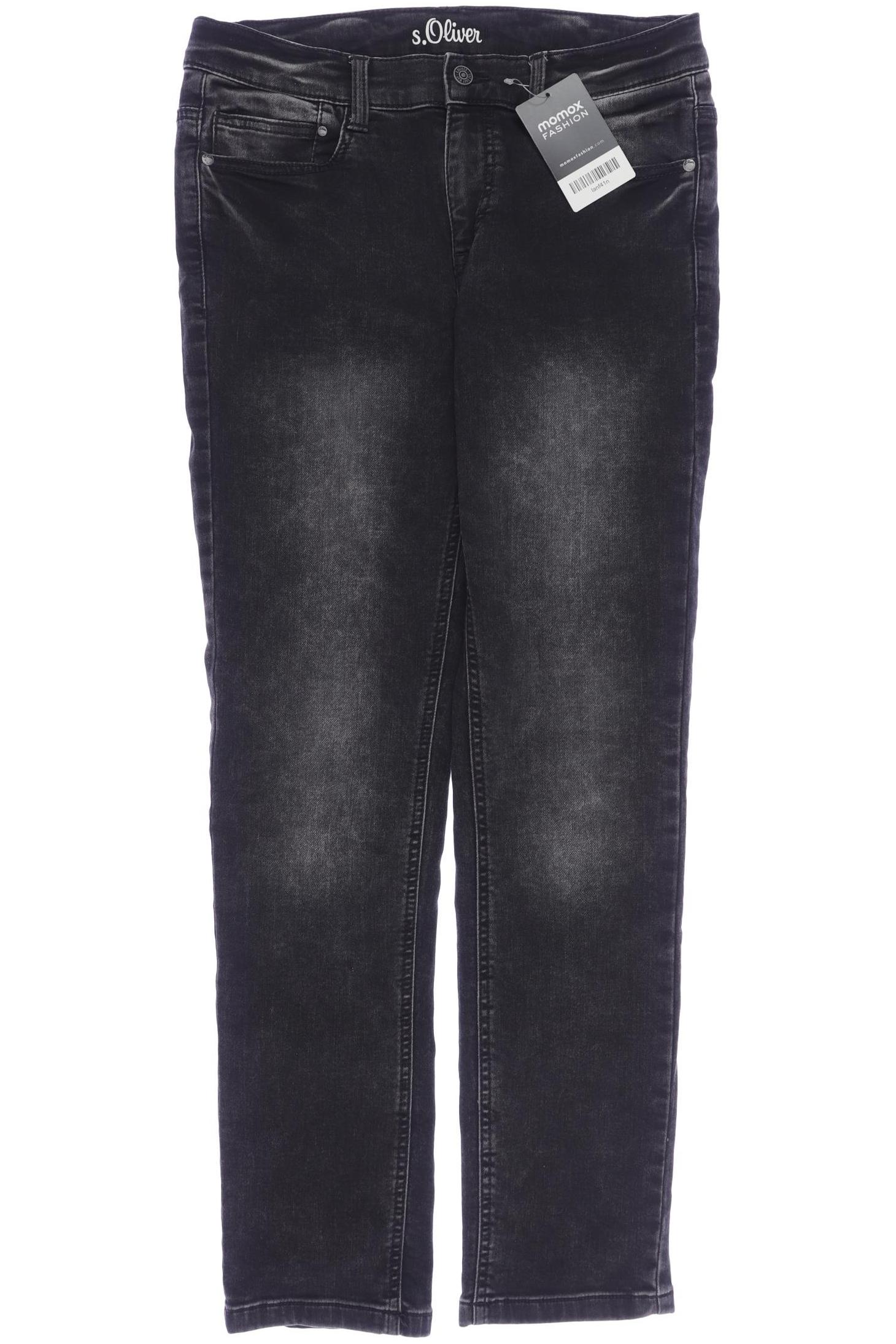 

s.Oliver Jungen Jeans, schwarz