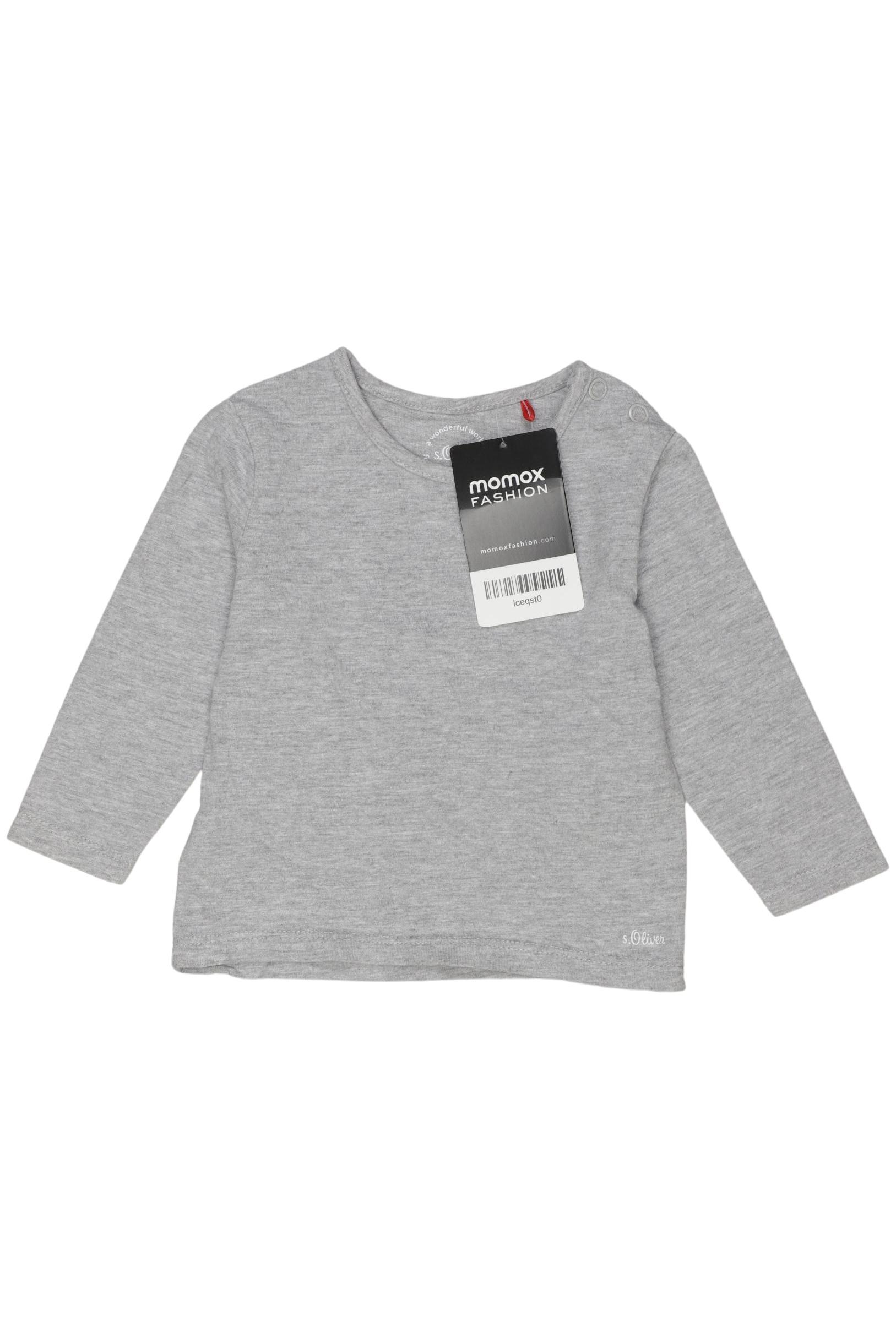 

s.Oliver Jungen Langarmshirt, grau, Gr. 68