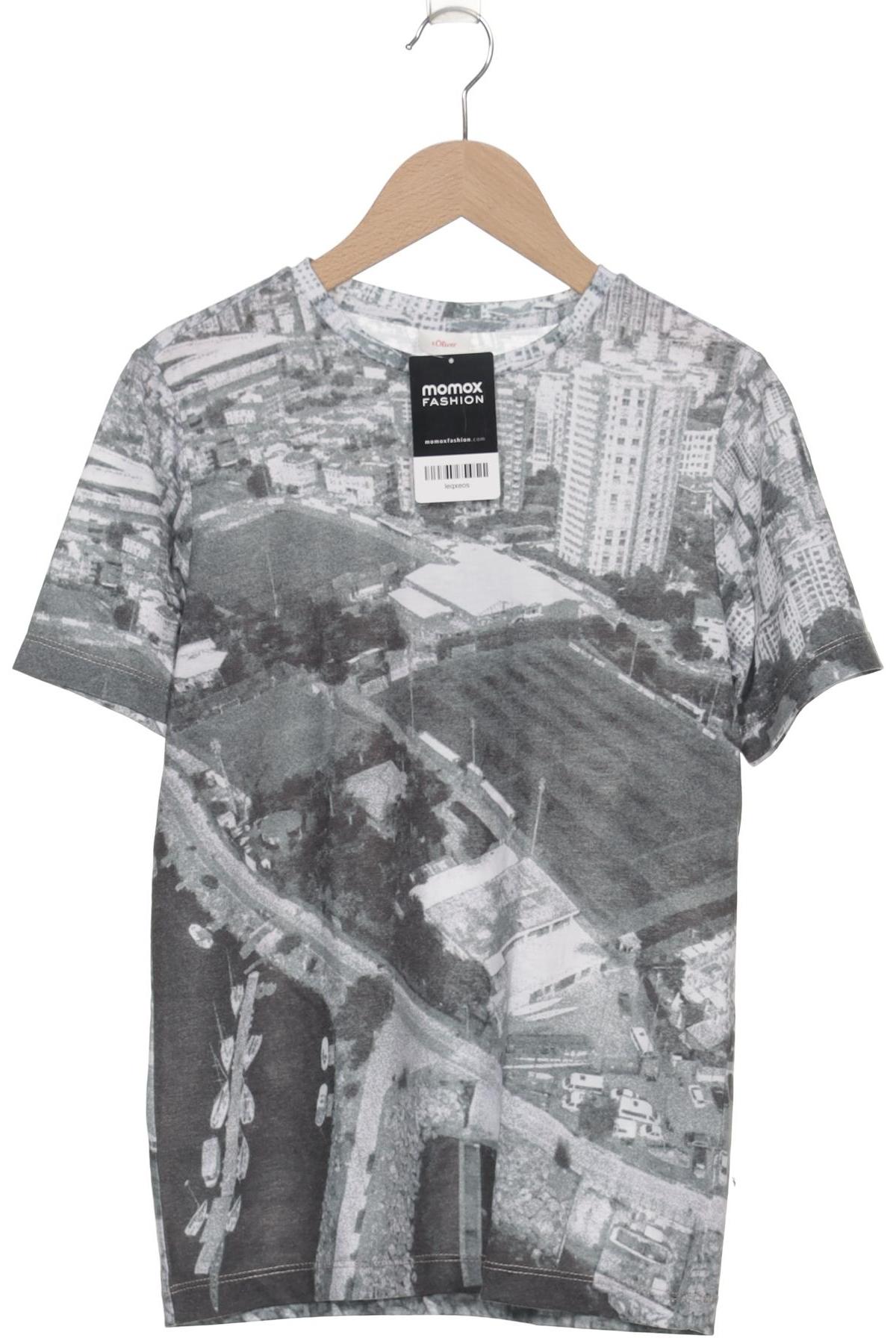 

s.Oliver Herren T-Shirt, grau, Gr. 152