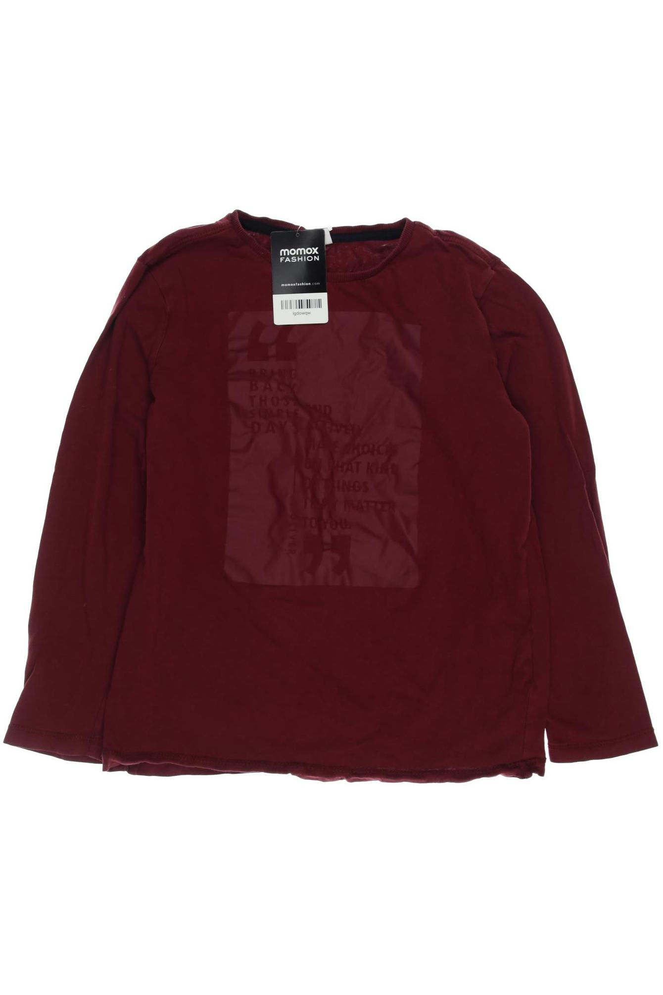 

s.Oliver Herren Langarmshirt, bordeaux, Gr. 152