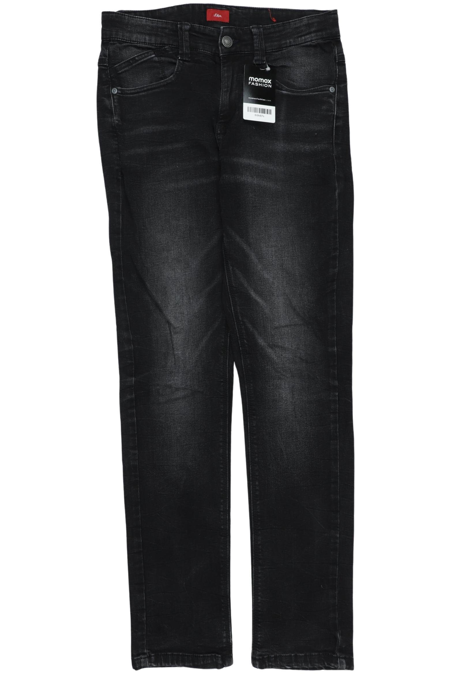 

s.Oliver Jungen Jeans, schwarz, Gr. 164