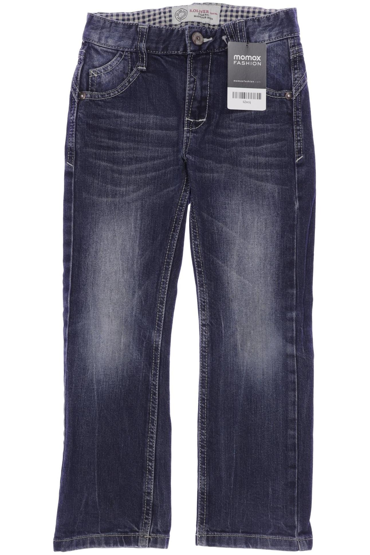 

s.Oliver Herren Jeans, marineblau, Gr. 116