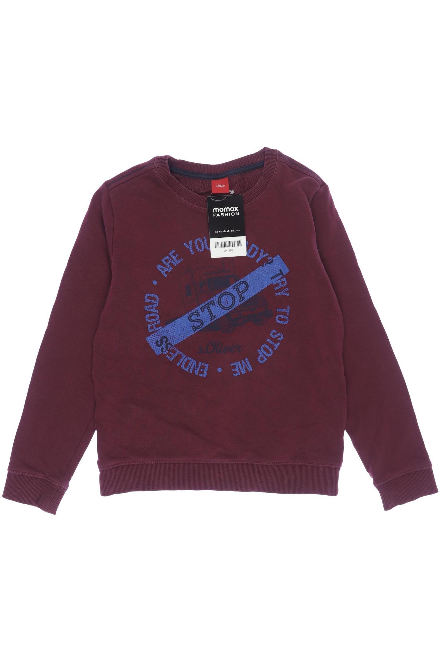 

s.Oliver Herren Hoodies & Sweater, bordeaux, Gr. 128