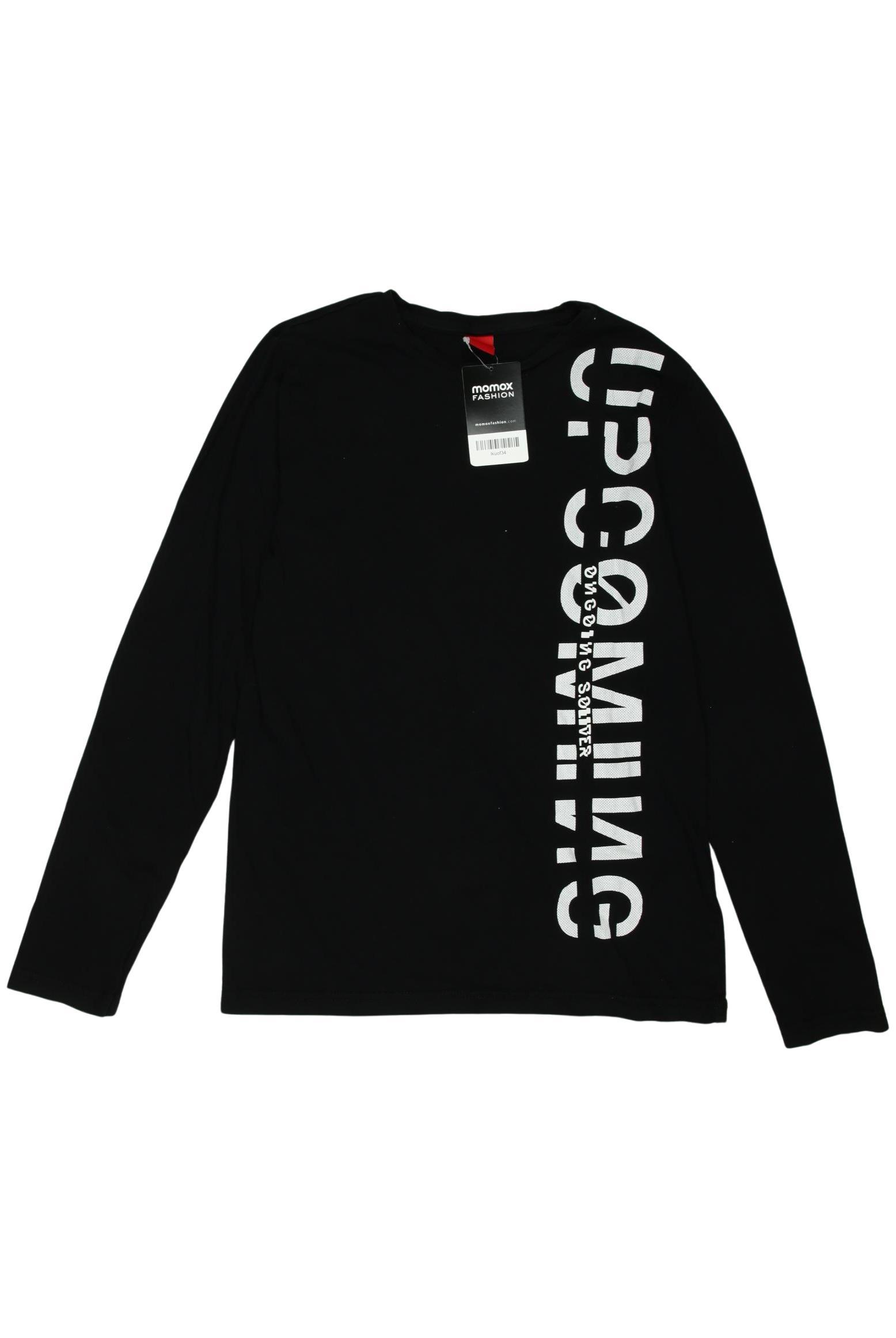 

s.Oliver Herren Langarmshirt, schwarz, Gr. 164