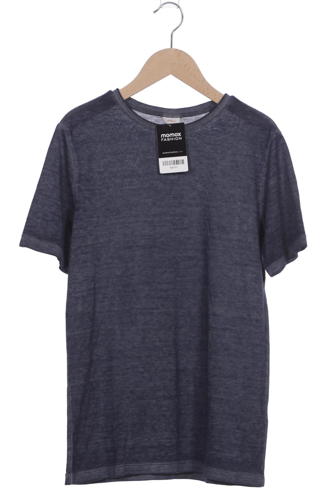 

s.Oliver Herren T-Shirt, marineblau, Gr. 164