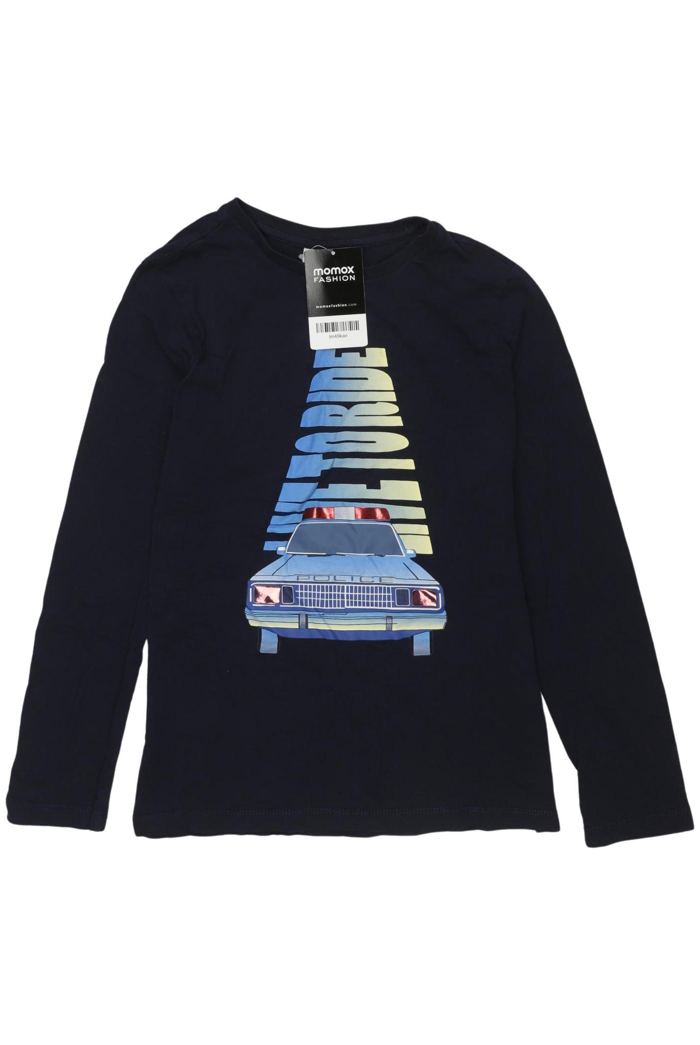 

s.Oliver Herren Langarmshirt, marineblau, Gr. 140