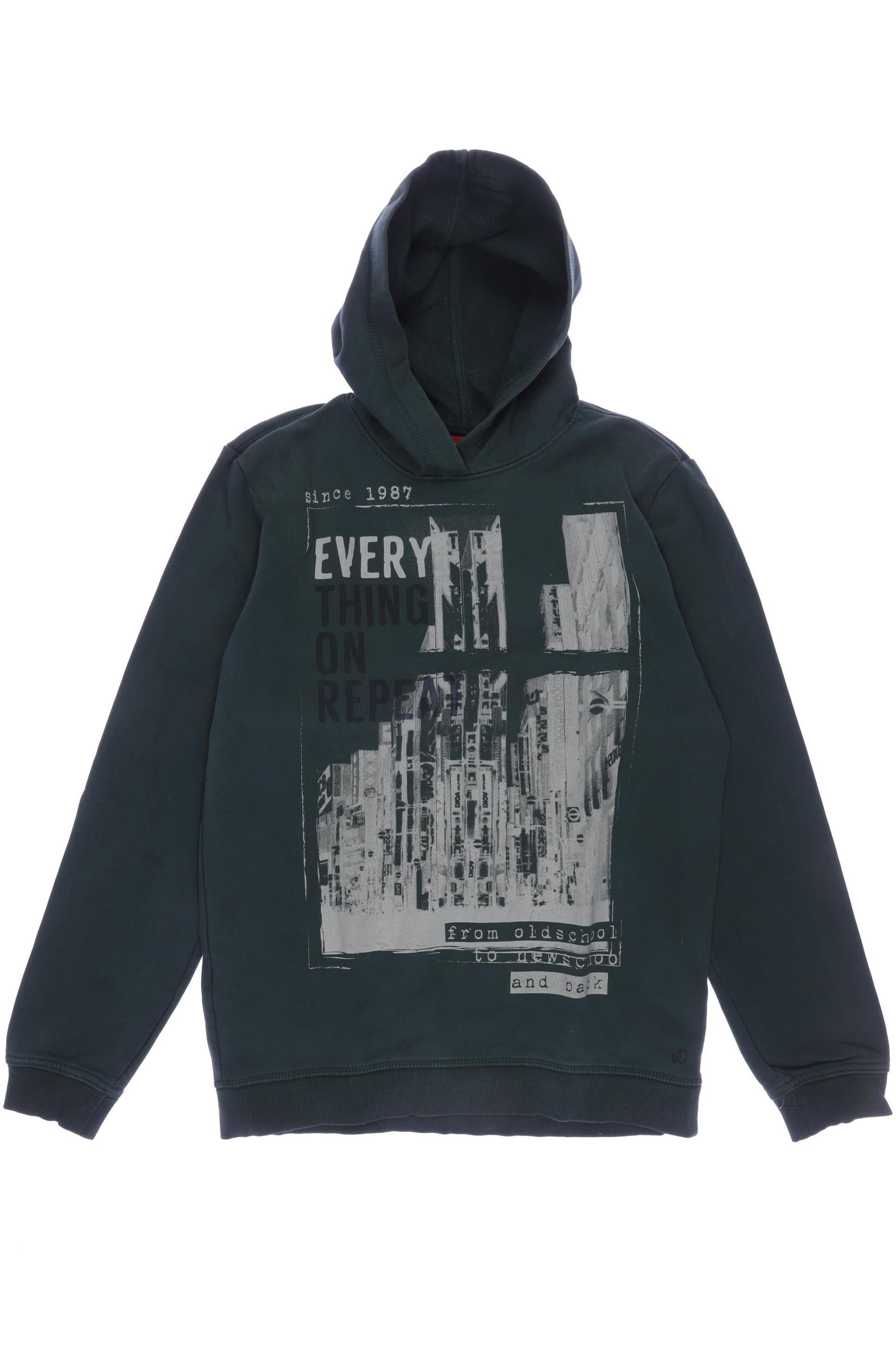 

s.Oliver Herren Hoodies & Sweater, grün, Gr. 176