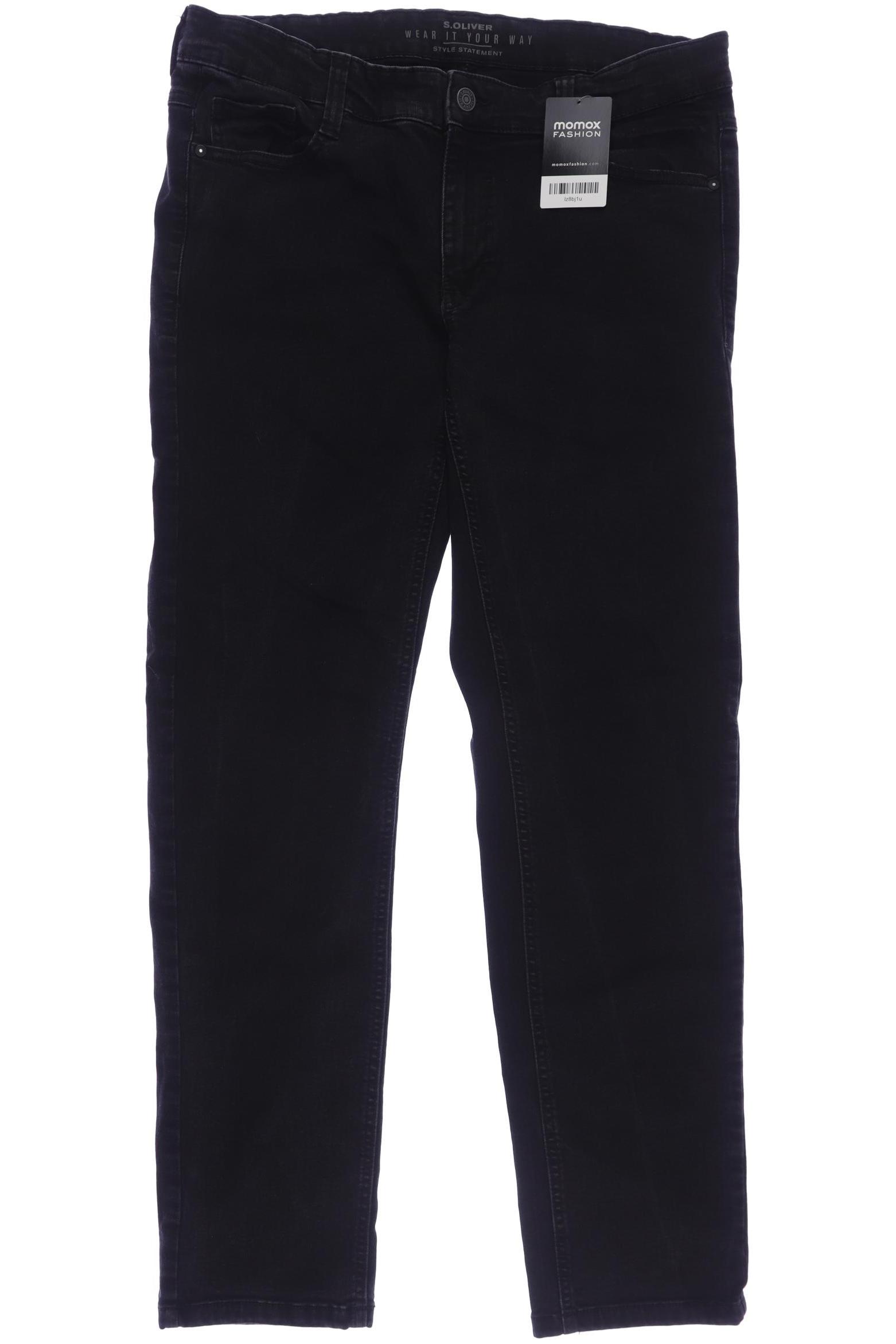 

s.Oliver Jungen Jeans, schwarz