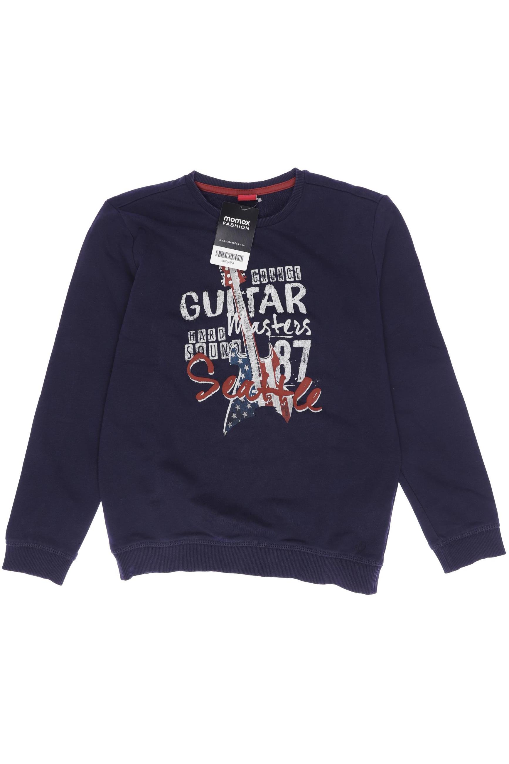 

s.Oliver Herren Hoodies & Sweater, marineblau, Gr. 140