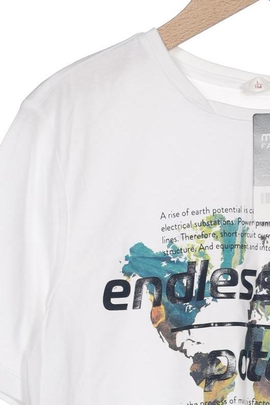 Thumbnail - s.Oliver Jungen T-Shirt, weiß, Gr. 164