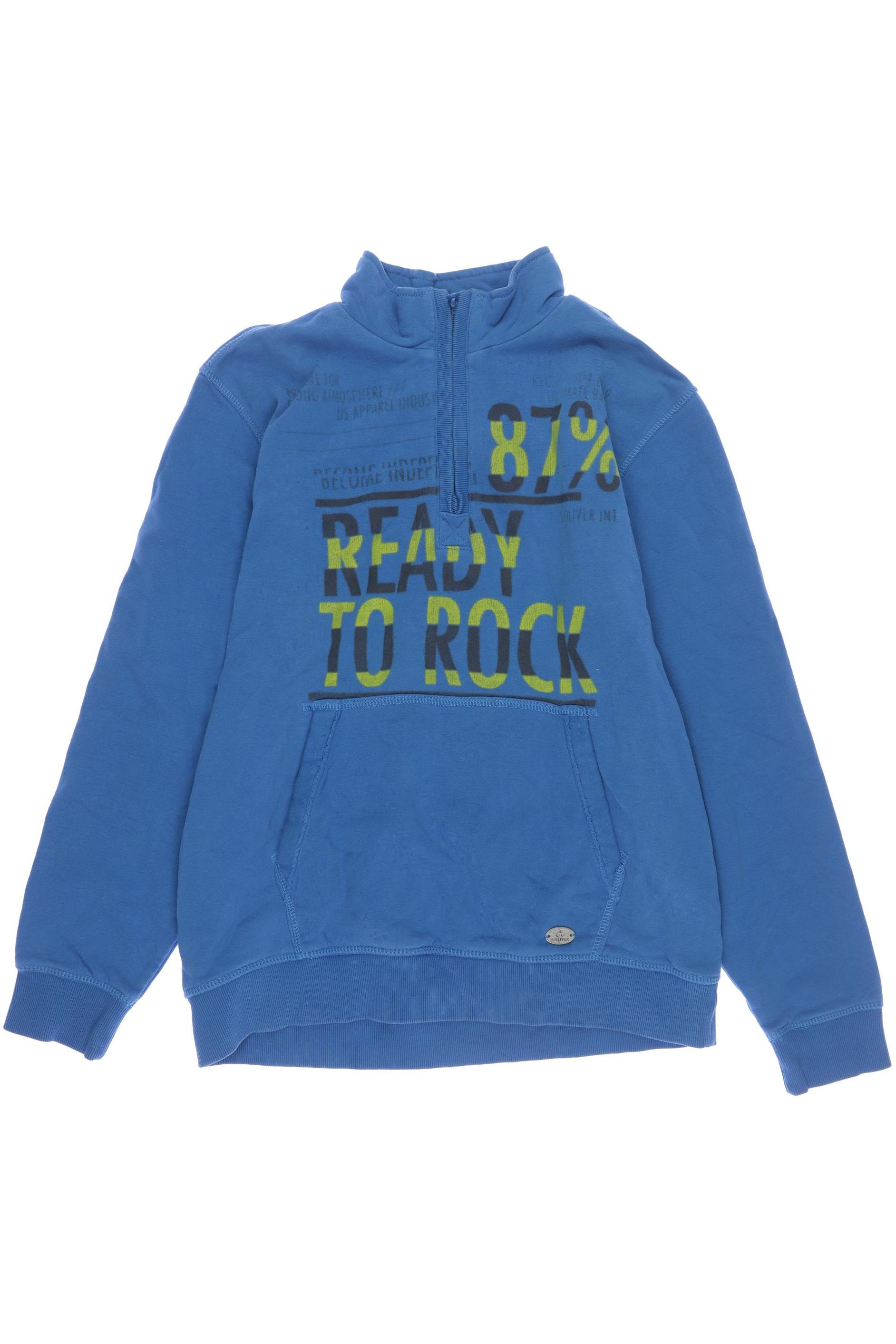 

s.Oliver Herren Hoodies & Sweater, blau, Gr. 164