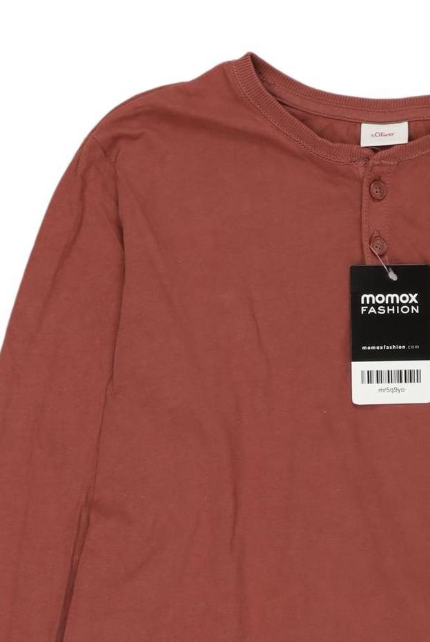 Thumbnail - s.Oliver Jungen Langarmshirt, braun, Gr. 164