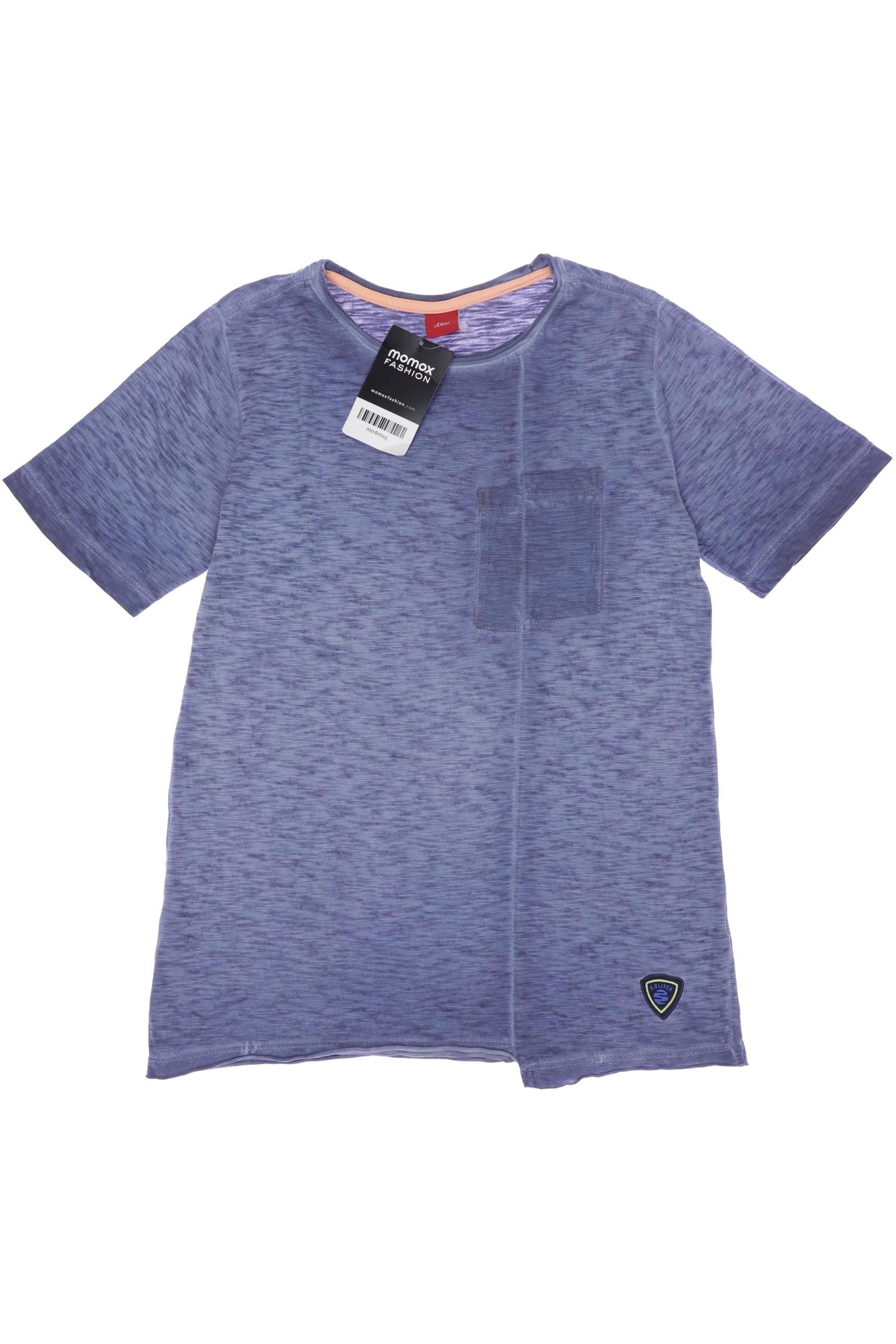 

s.Oliver Herren T-Shirt, marineblau, Gr. 140