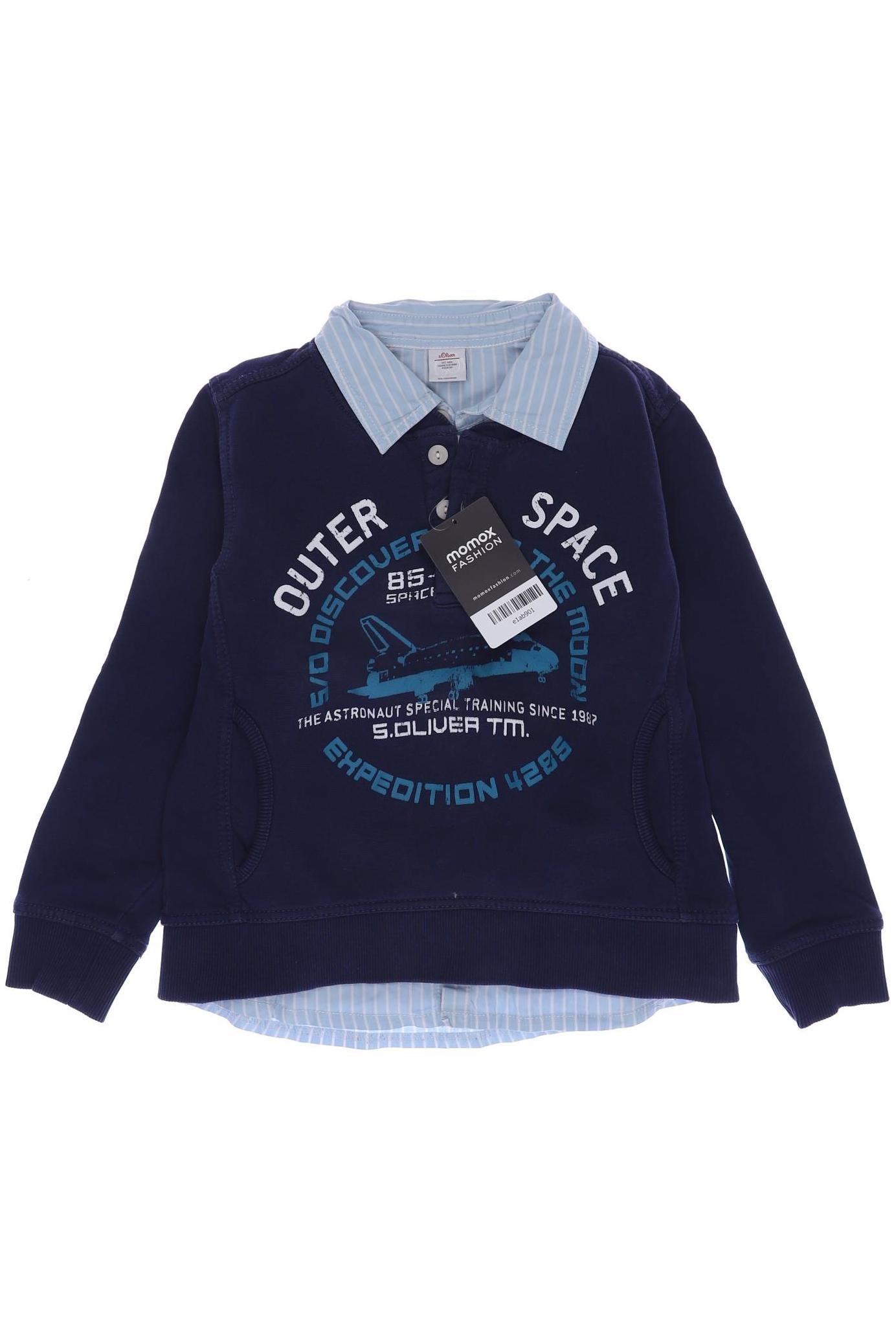 

s.Oliver Herren Hoodies & Sweater, marineblau, Gr. 116