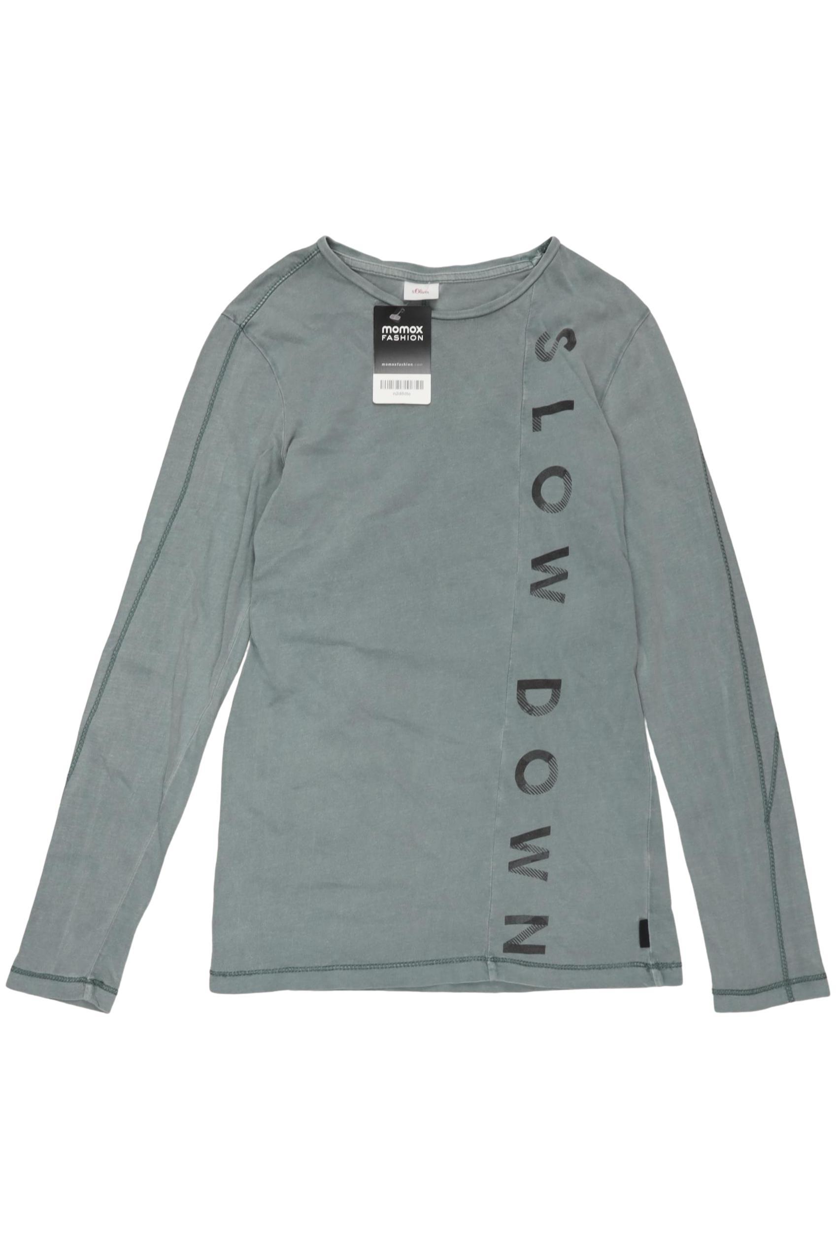 

s.Oliver Jungen Langarmshirt, grau, Gr. 164