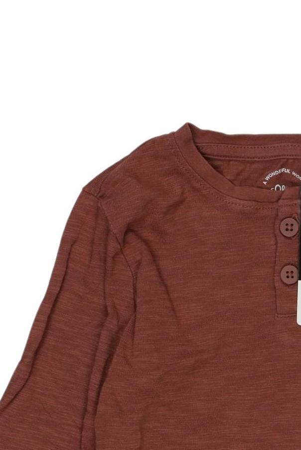 Thumbnail - s.Oliver Jungen Langarmshirt, braun, Gr. 86
