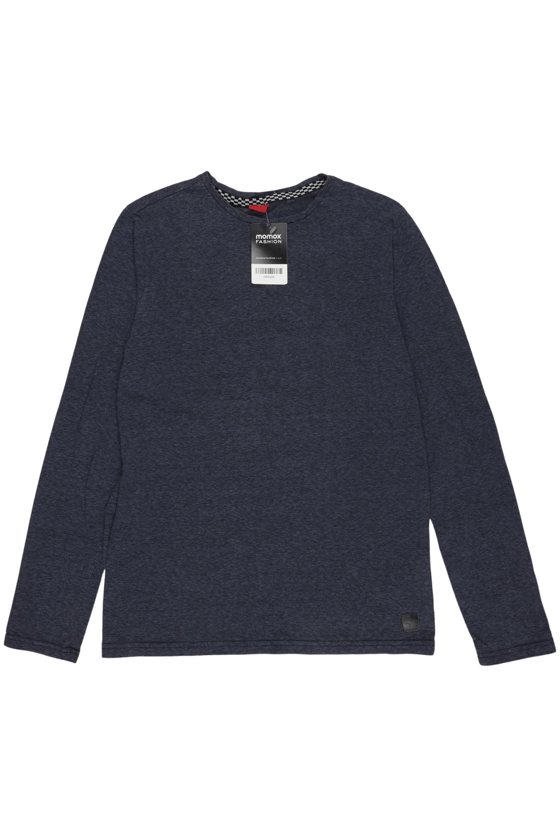 

s.Oliver Herren Langarmshirt, marineblau, Gr. 176