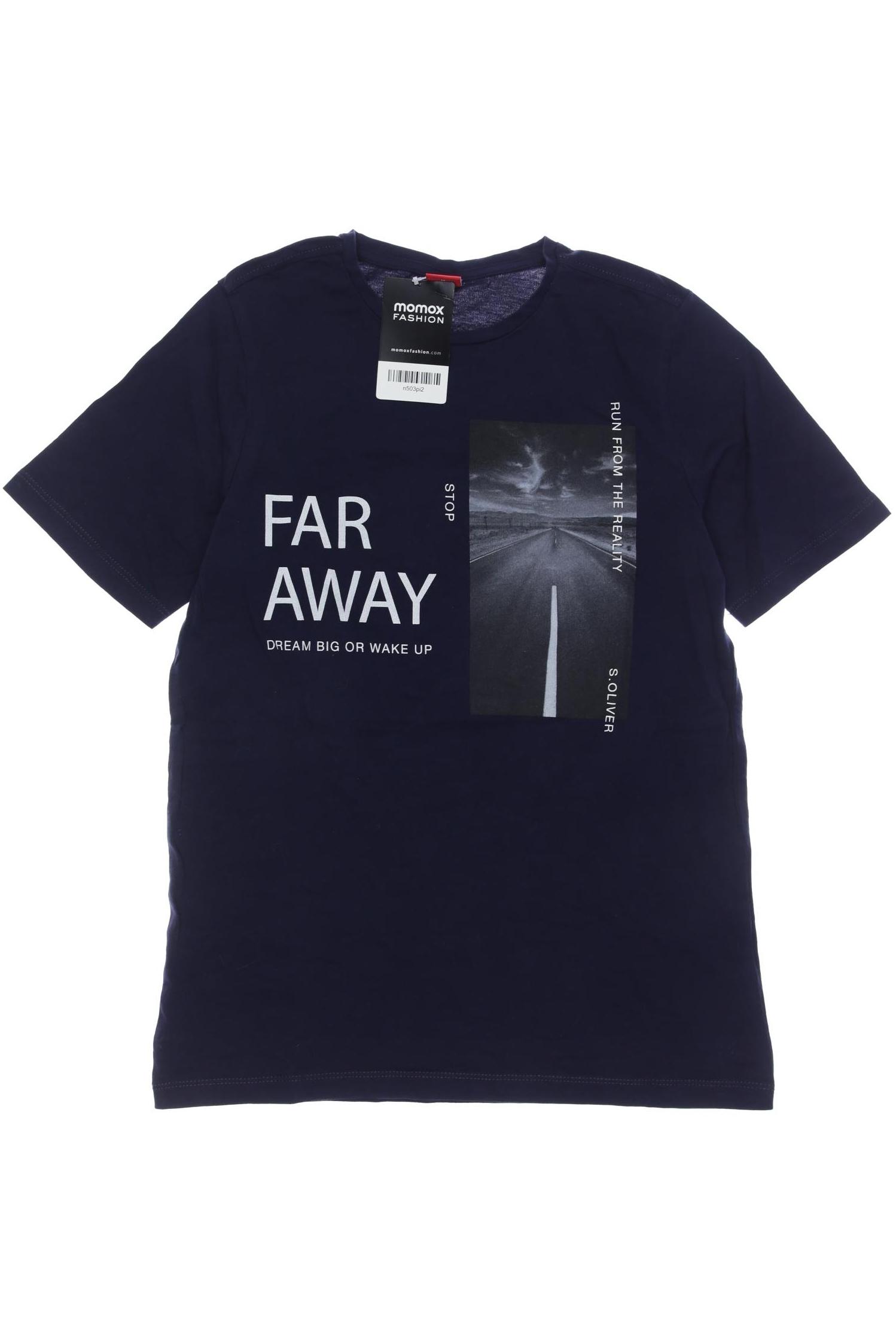

s.Oliver Herren T-Shirt, marineblau, Gr. 152