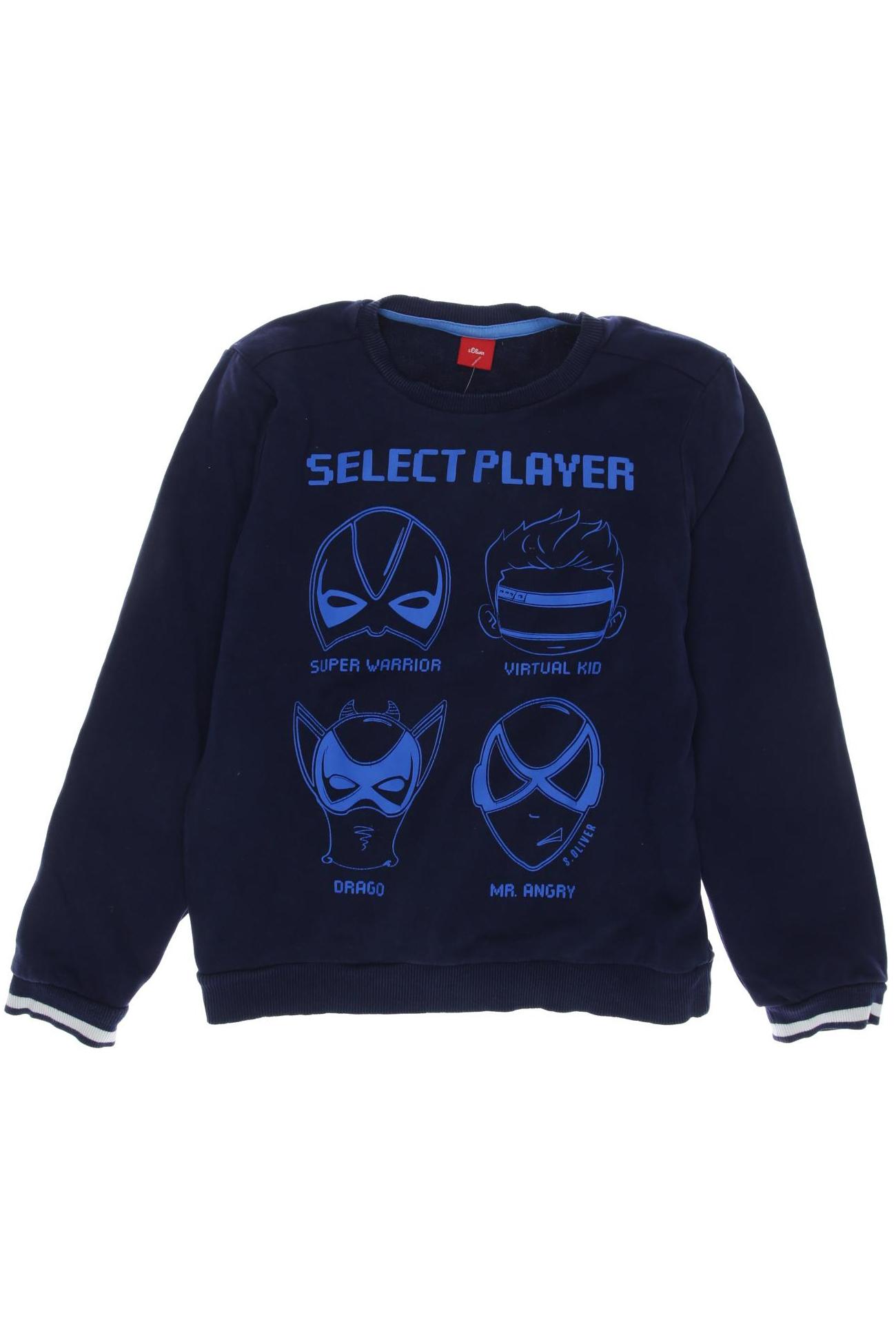 

s.Oliver Herren Hoodies & Sweater, marineblau, Gr. 140